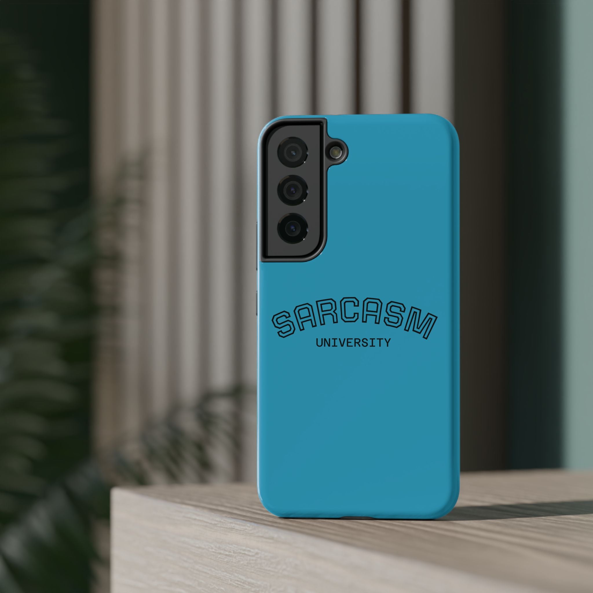 Sarcasm University Phone Case, Impact-Resistant