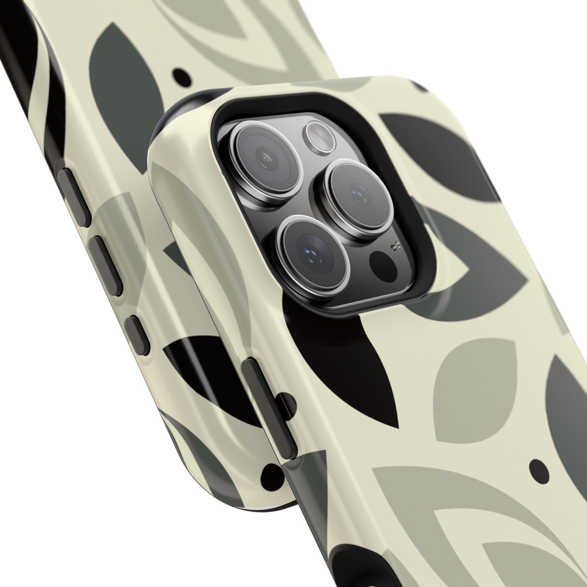 Modern Leaf Impact-Resistant Phone Cases