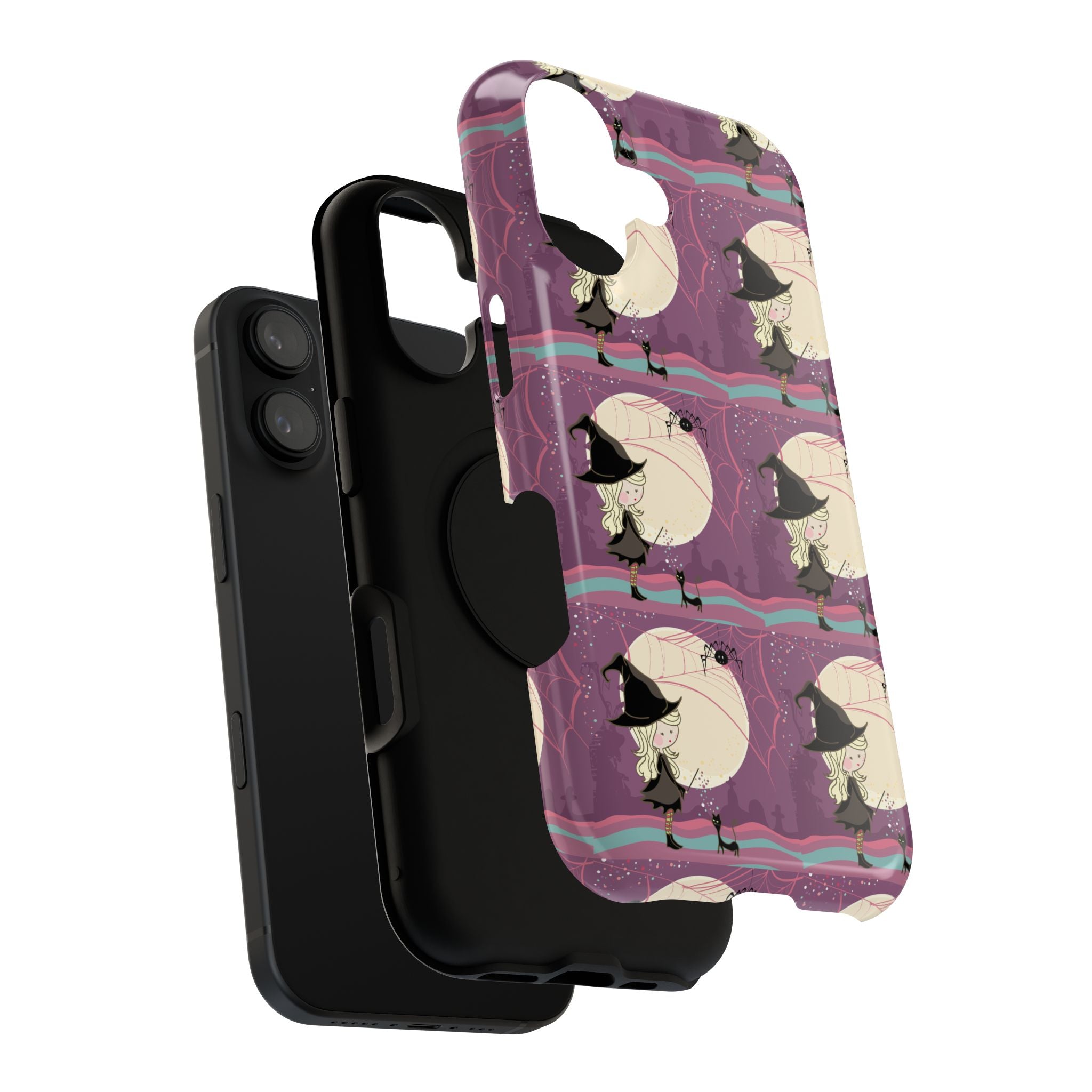 Whimsical Witch Phone Case - Durable
