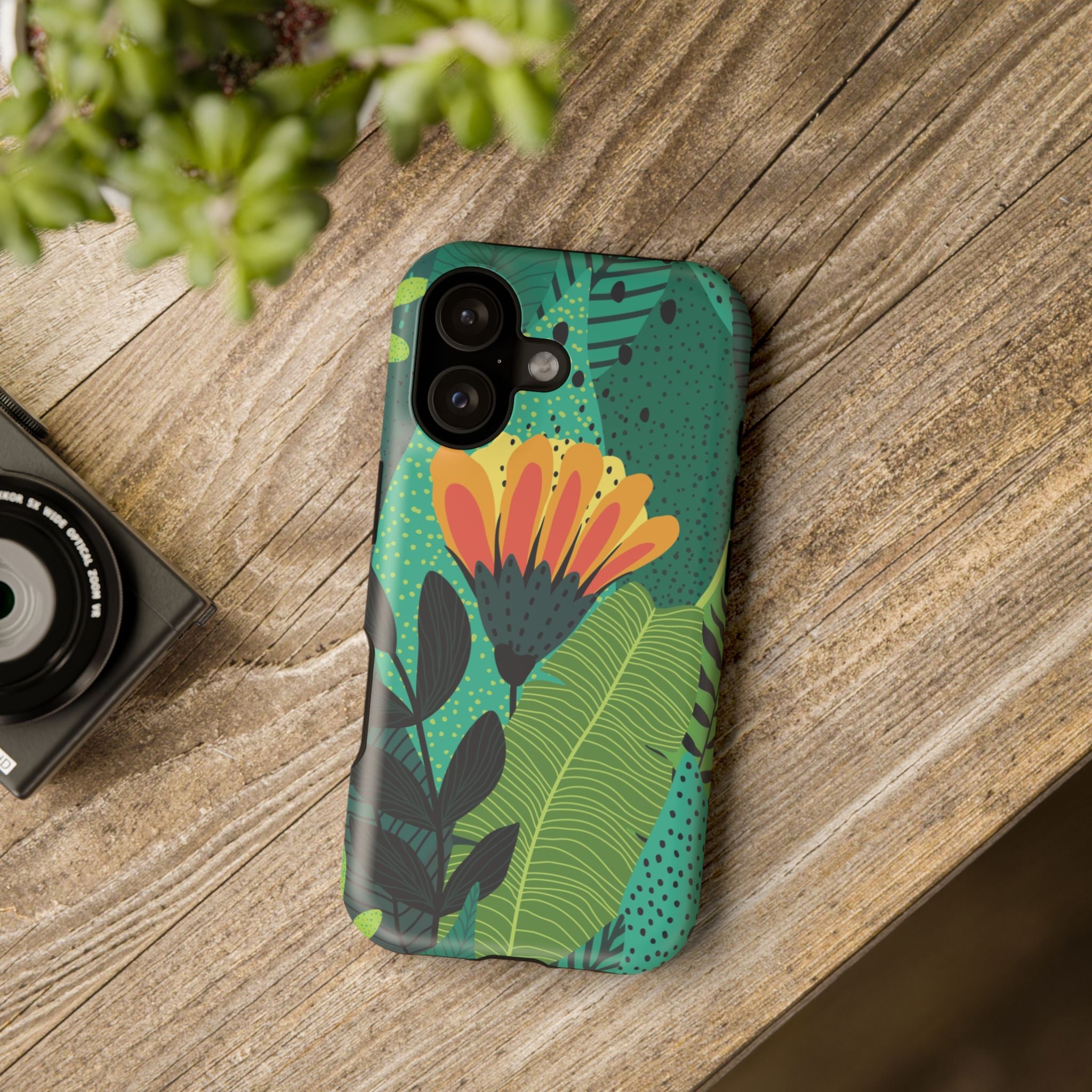 Tropical Phone Case - Impact-Resistant