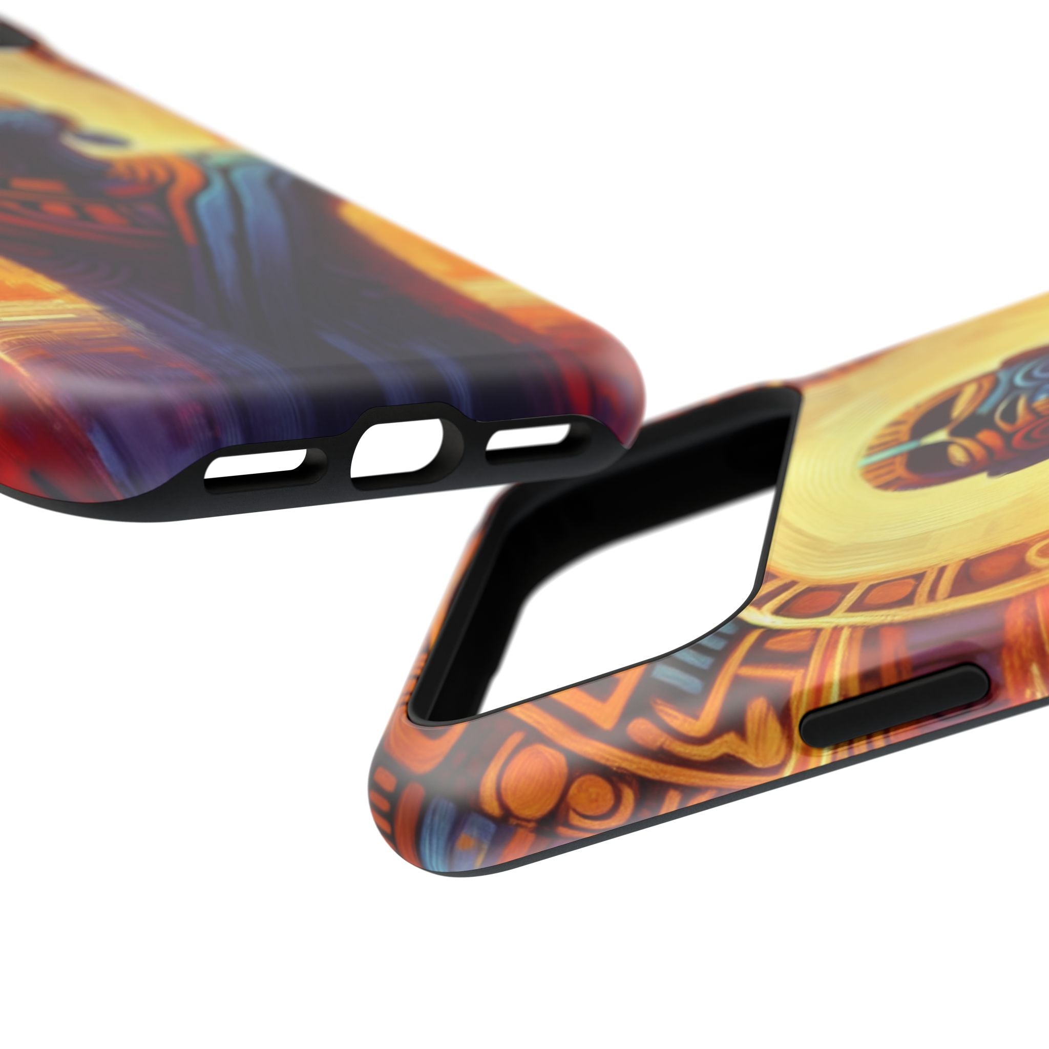 Impact Resistant Phone Case - Aztec Man
