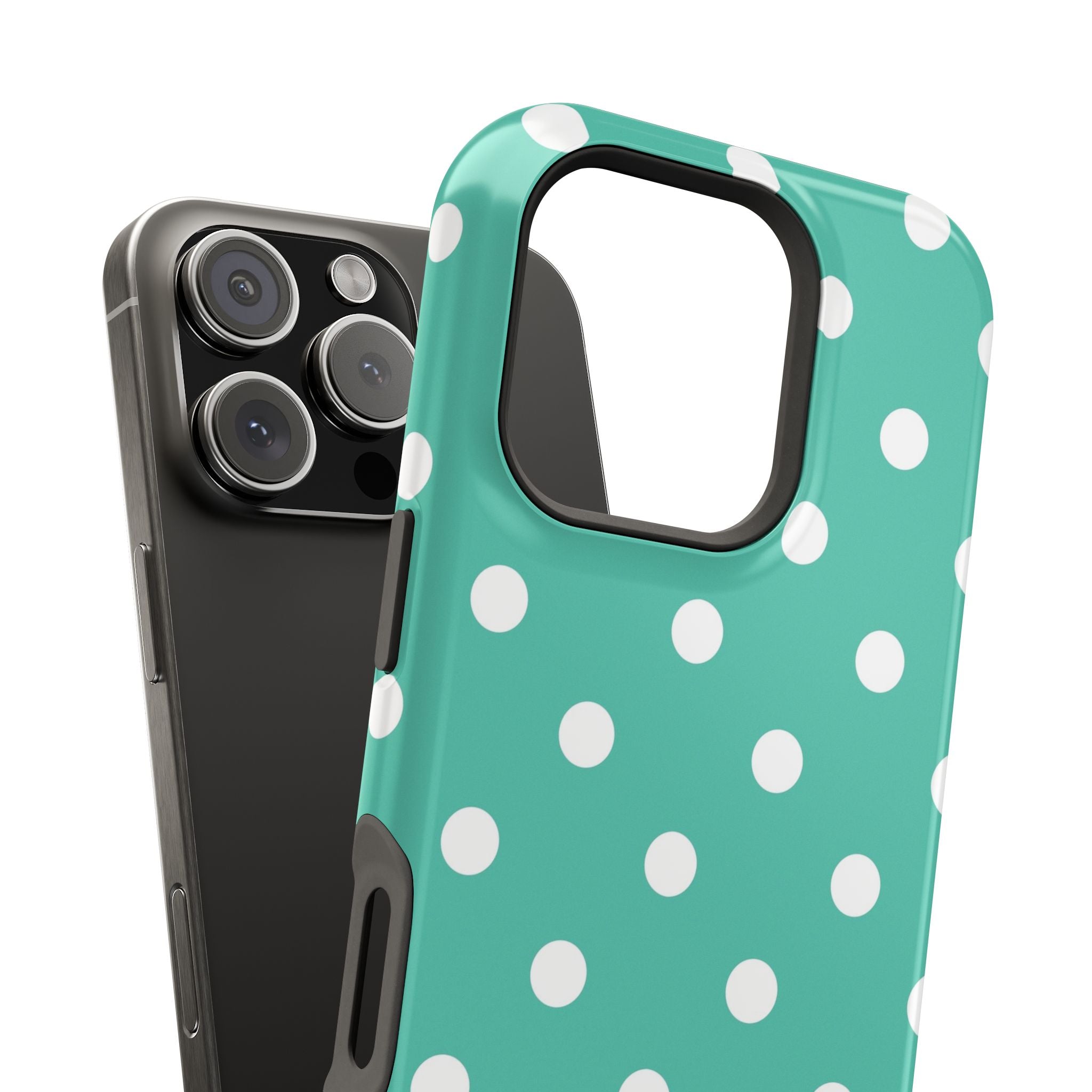 Polka Dot Phone Case - Impact-Resistant
