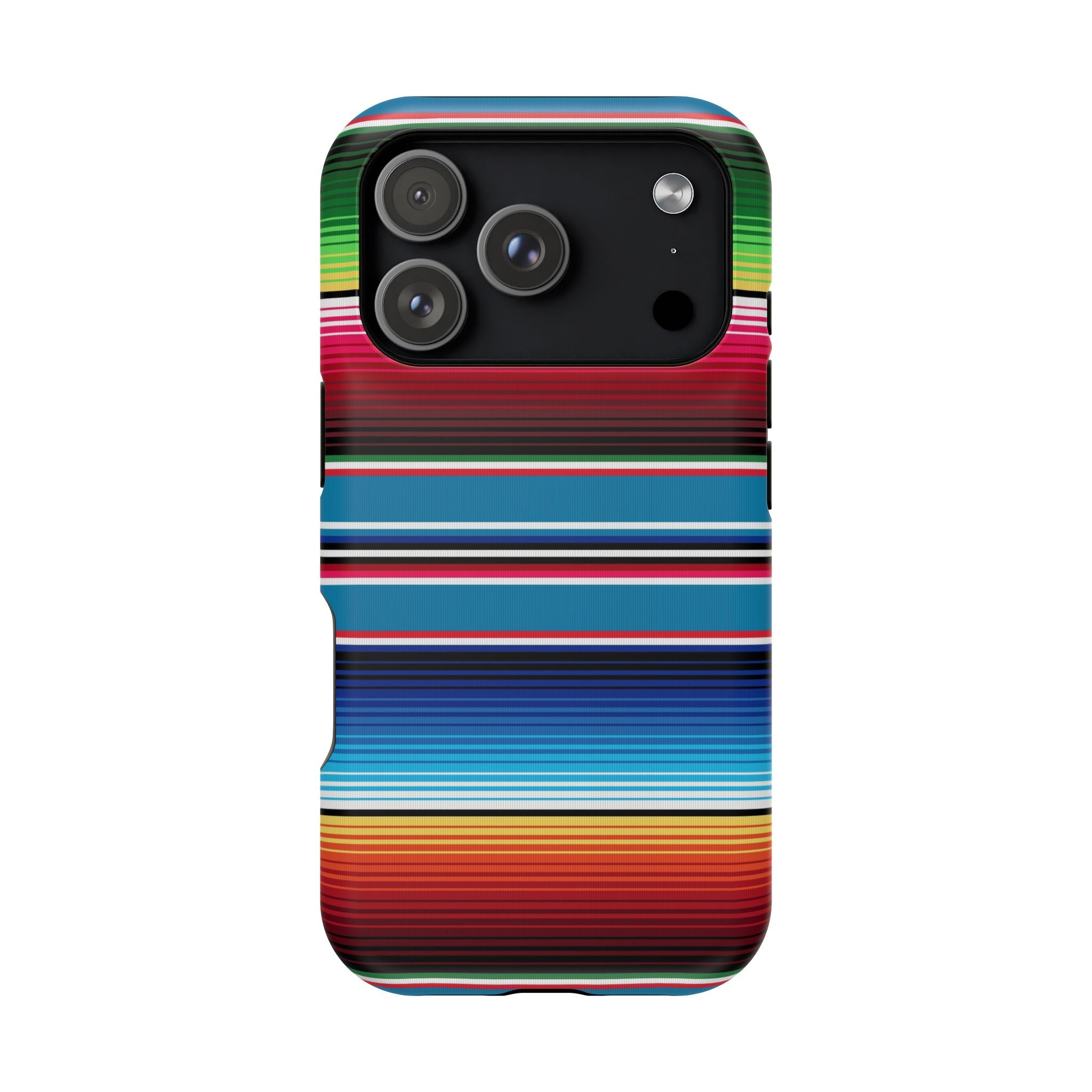 Sarape Striped Phone Case | Impact-Resistant