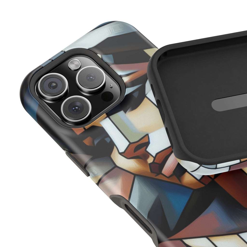 Impact Resistant Phone Case -Woman Looking Side Abstract