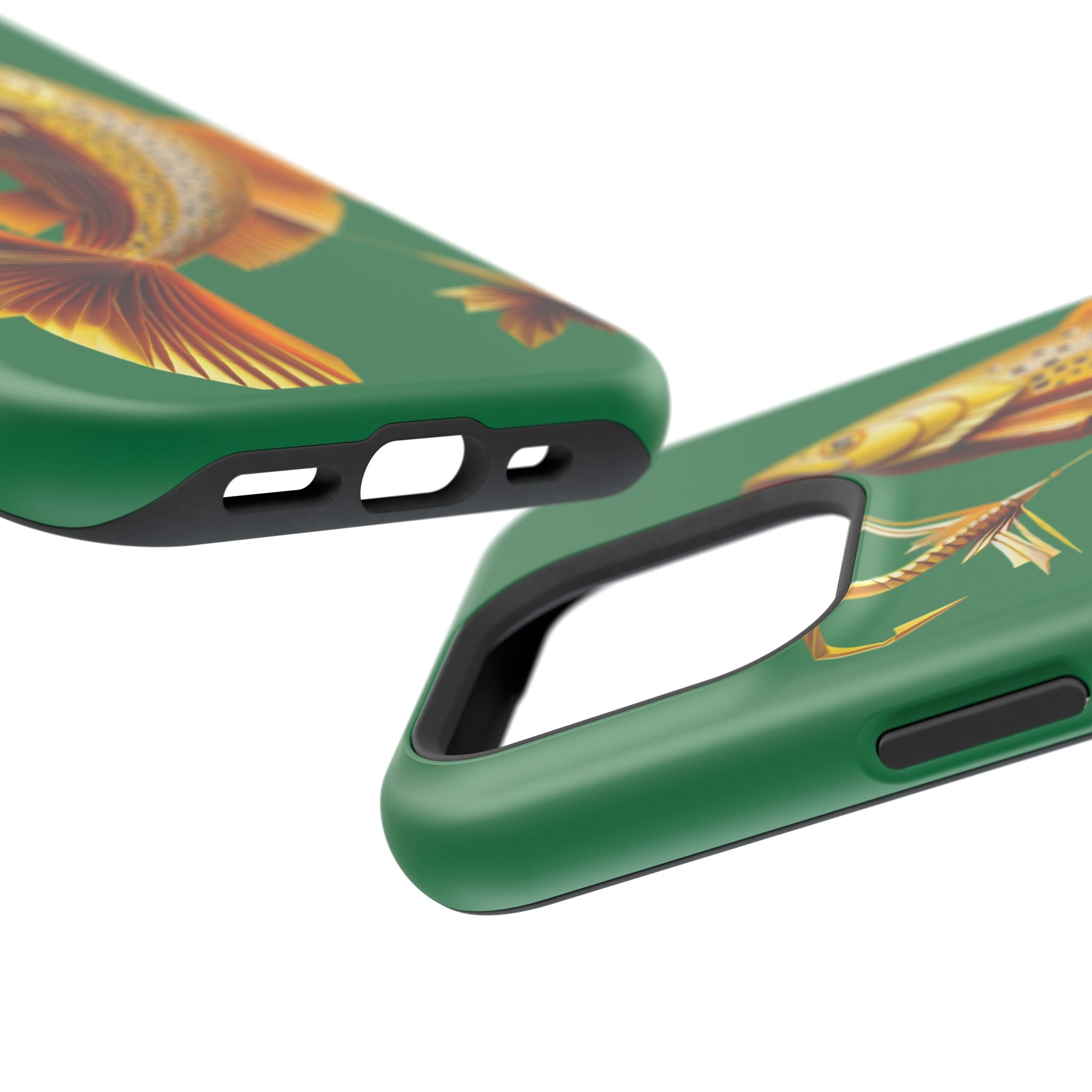 Impact Resistant Phone Case,  Lucky Charm Fish, Outdoor Enthusiast Gift