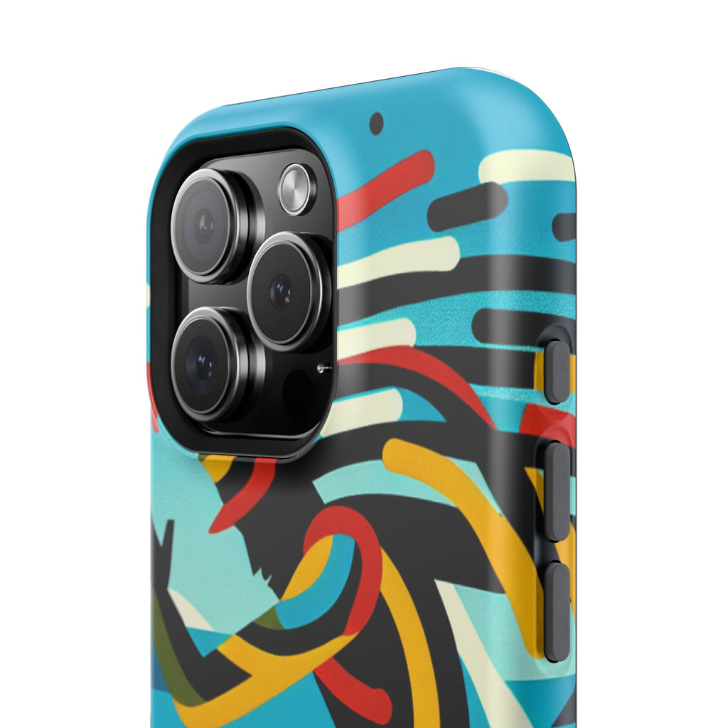 Vibrant Tribal Runner Impact Resistant Phone Case