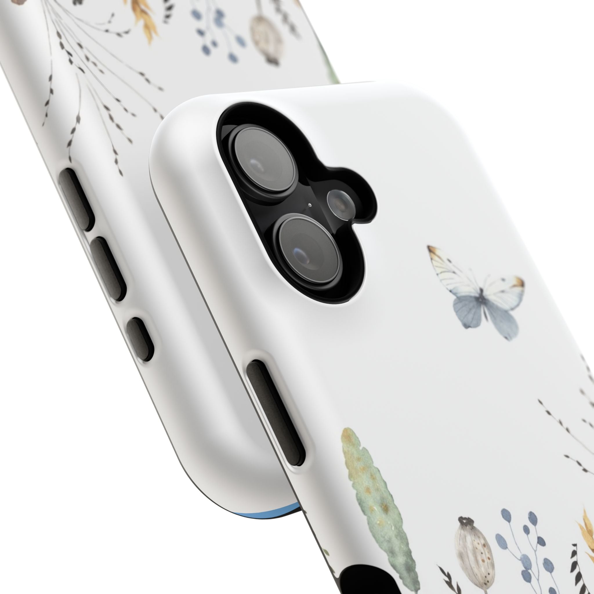 Floral Impact-Resistant Phone Case