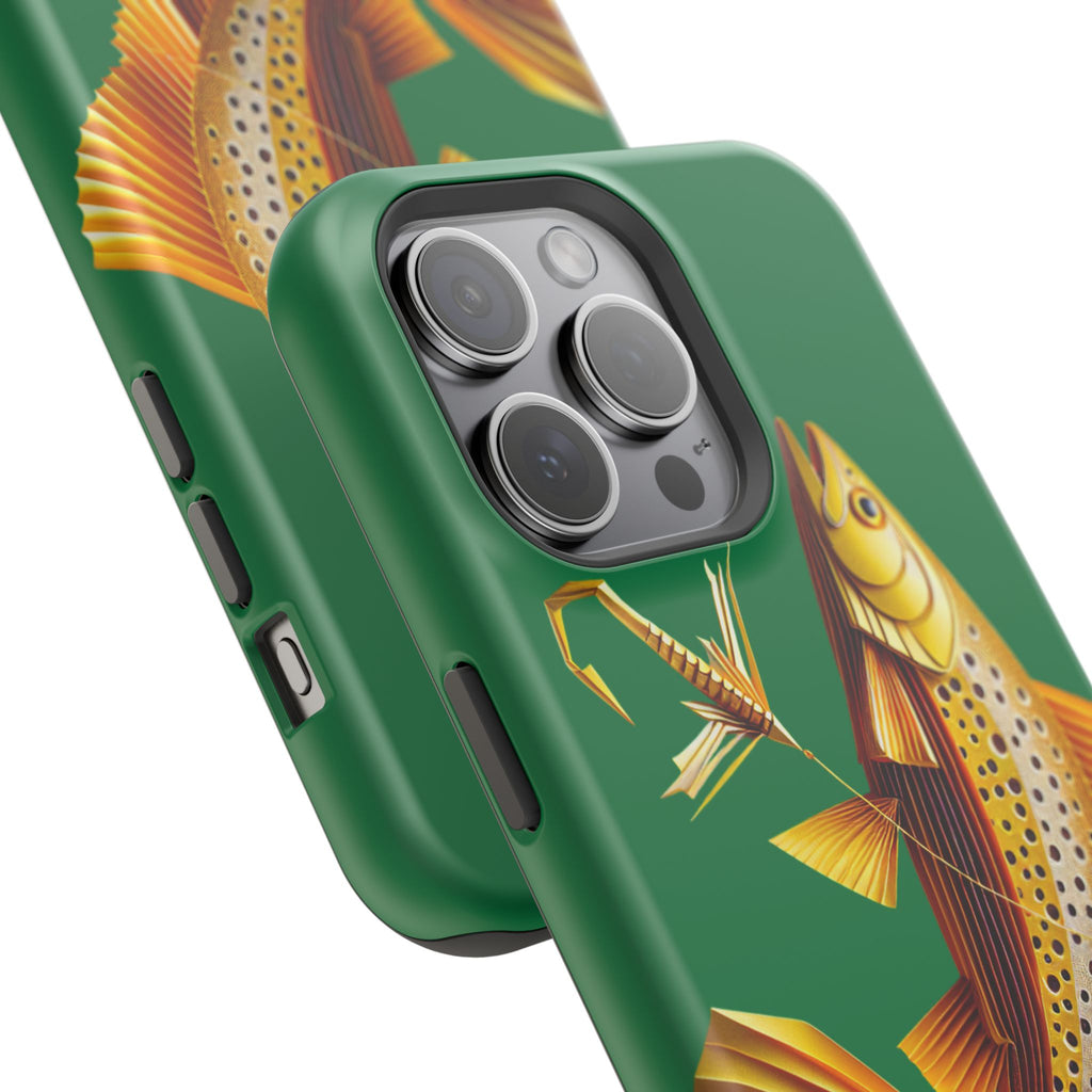 Impact Resistant Phone Case,  Lucky Charm Fish, Outdoor Enthusiast Gift