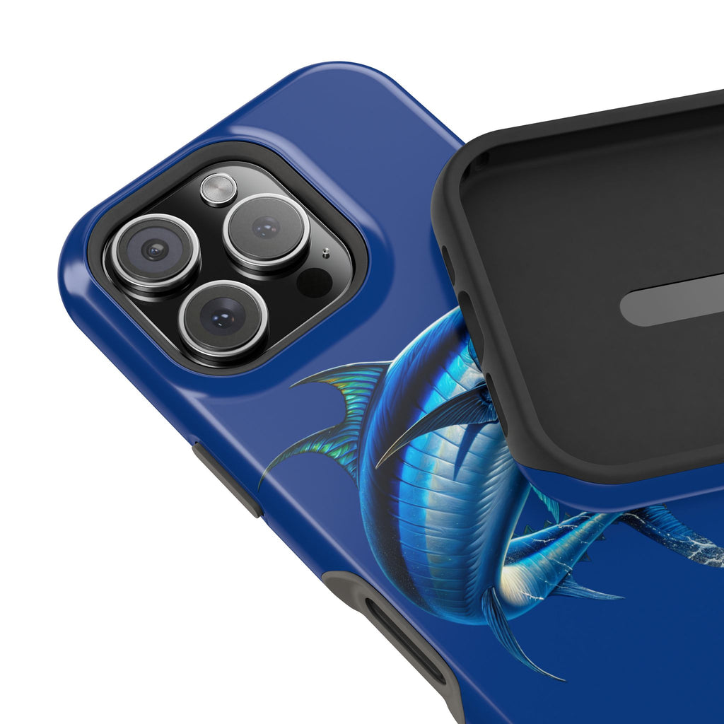 Impact Resistant Phone Case - Blue Fin