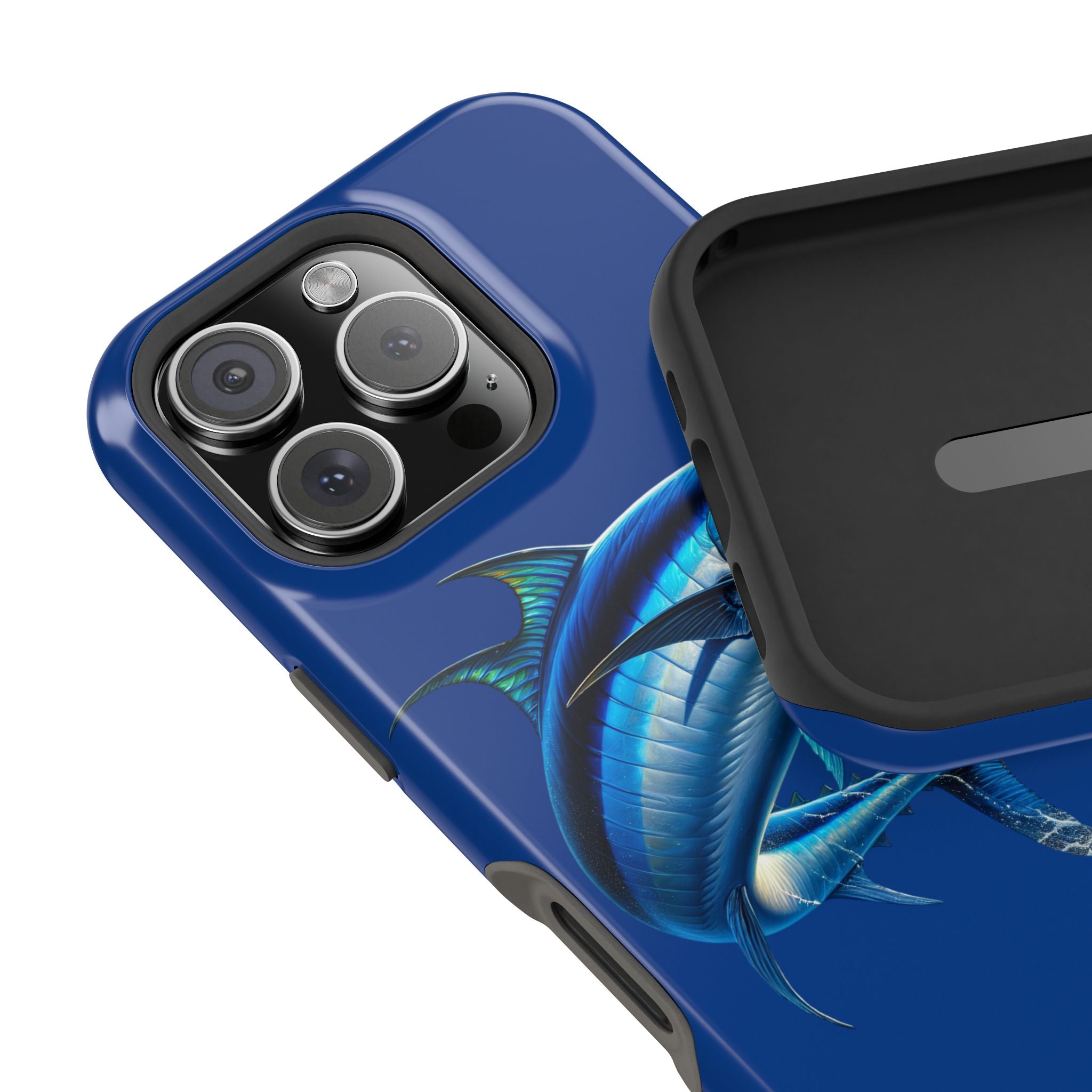 Impact Resistant Phone Case - Blue Fin