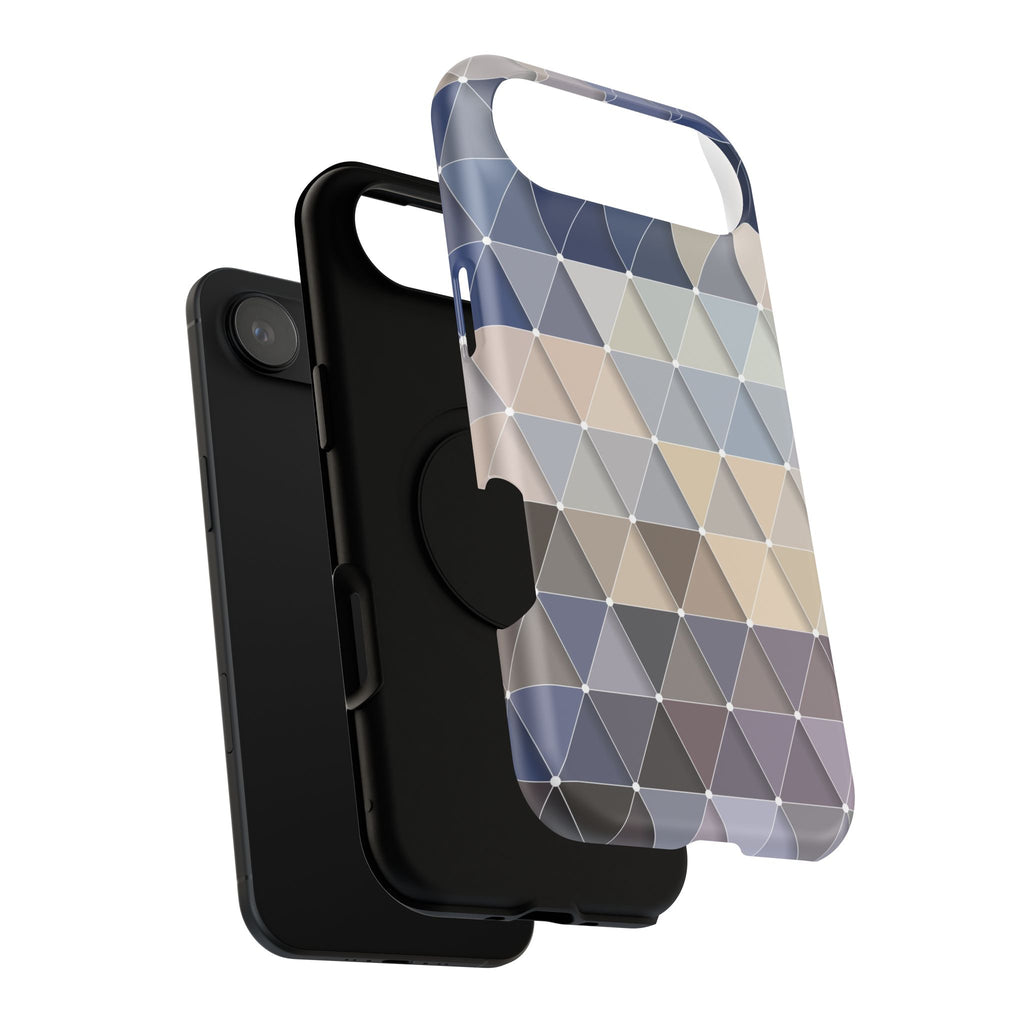 Geometric Phone Case - Stylish Impact-Resistant