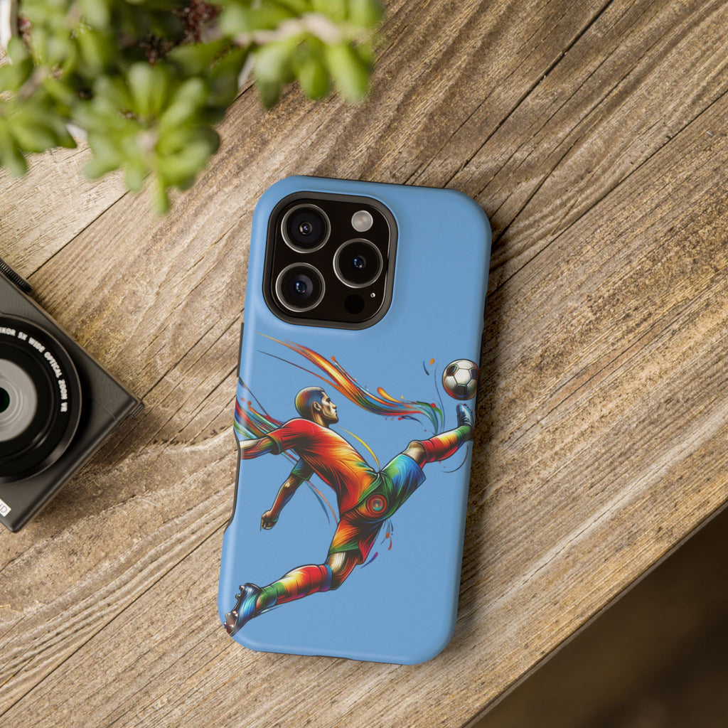 Soccer Art Impact Resistant Phone Case