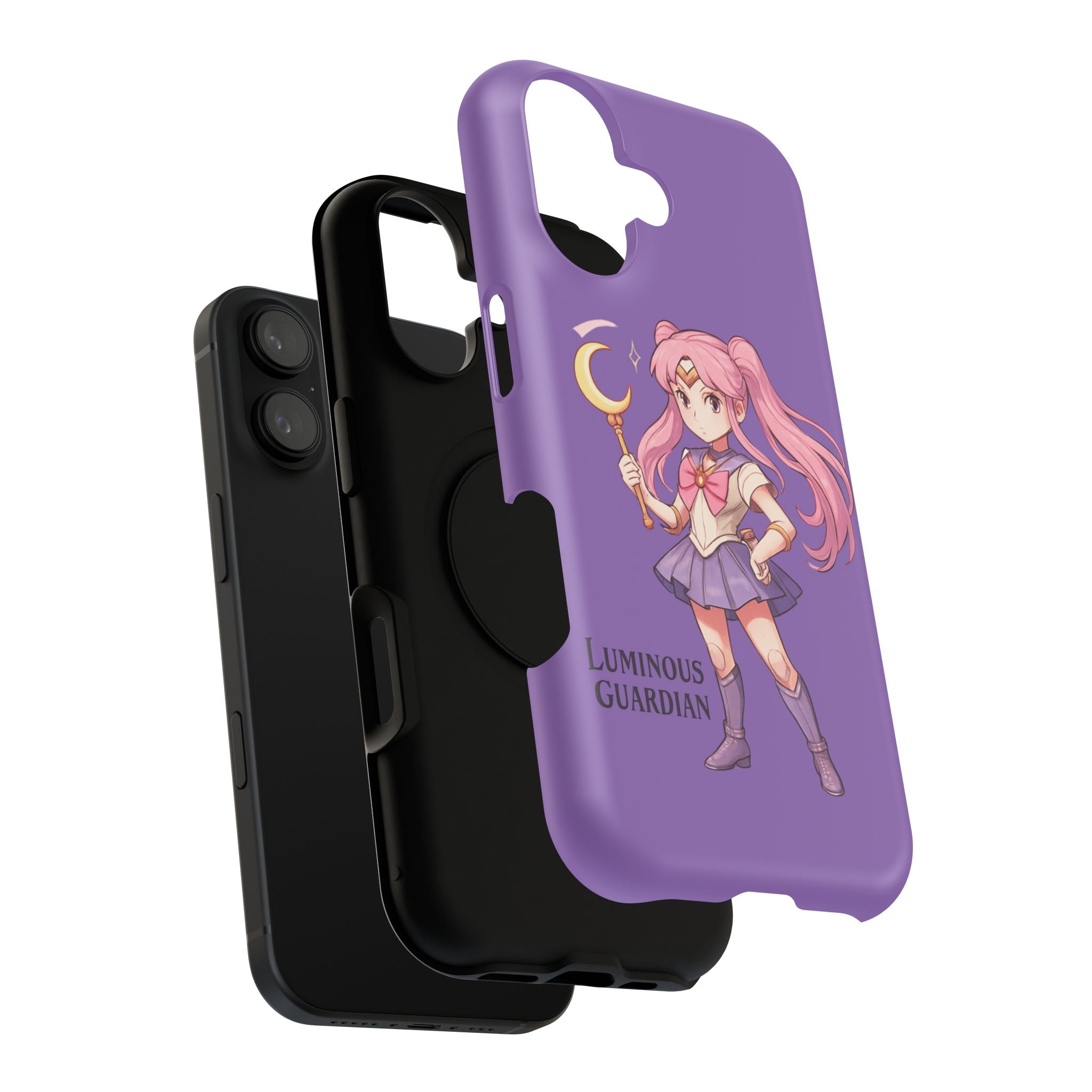 Luminous Guardian Phone Case, Impact-Resistant