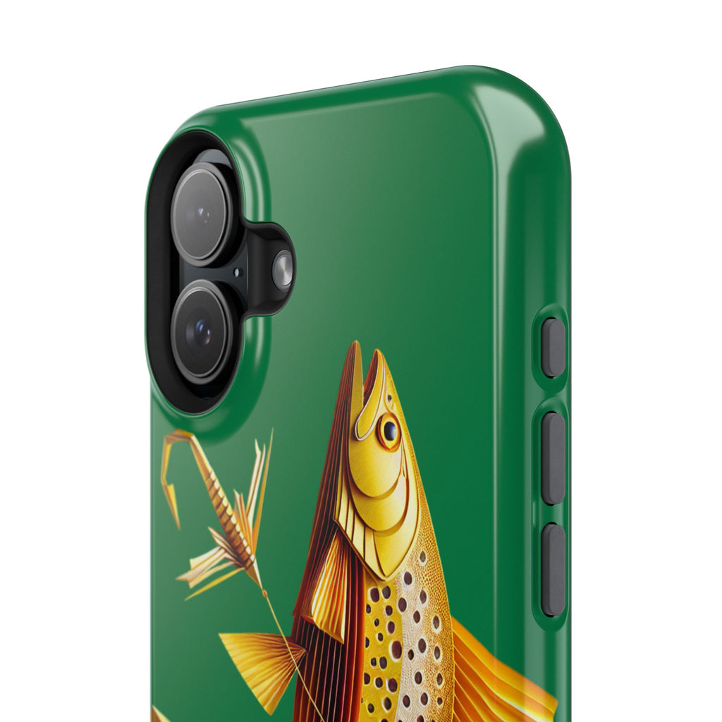 Impact Resistant Phone Case,  Lucky Charm Fish, Outdoor Enthusiast Gift