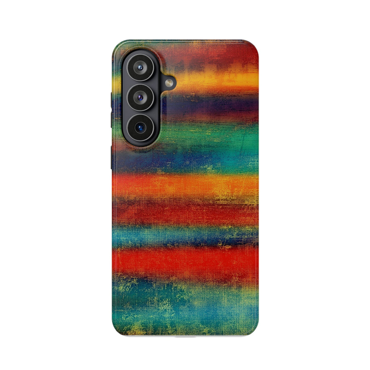 Colorful Striped Impact-Resistant Newest iPhone Protective Cover