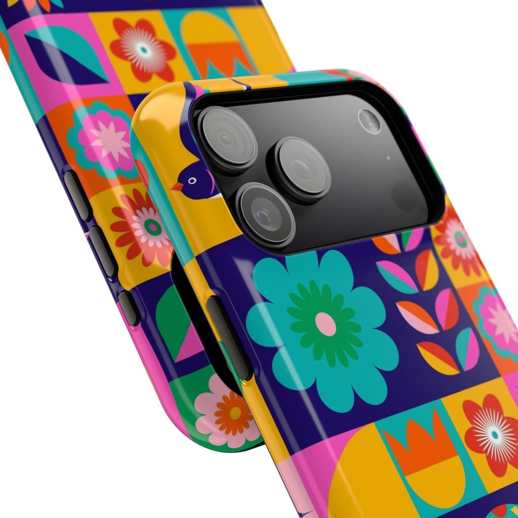 Colorful Floral Phone Case
