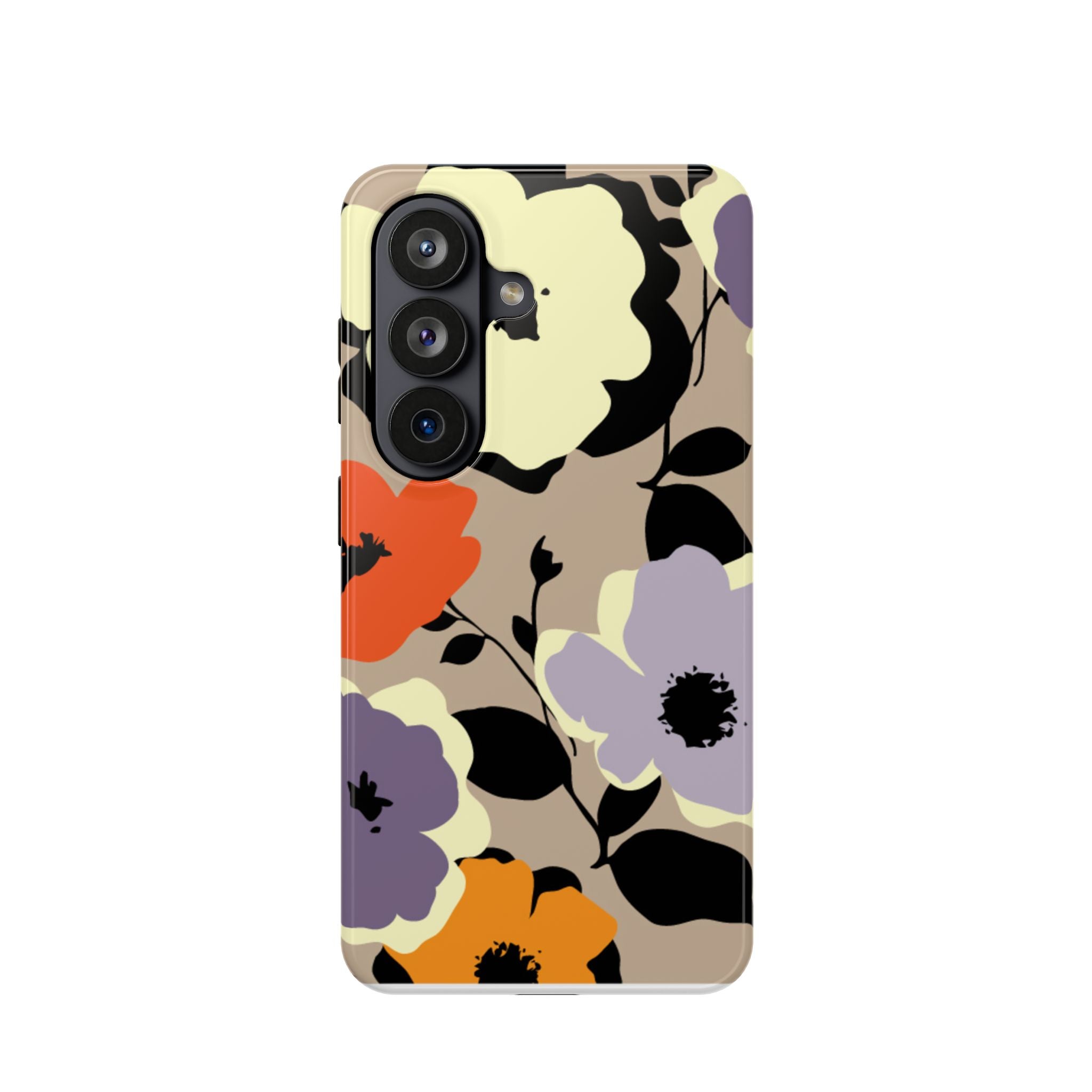 Floral Impact-Resistant Phone Case