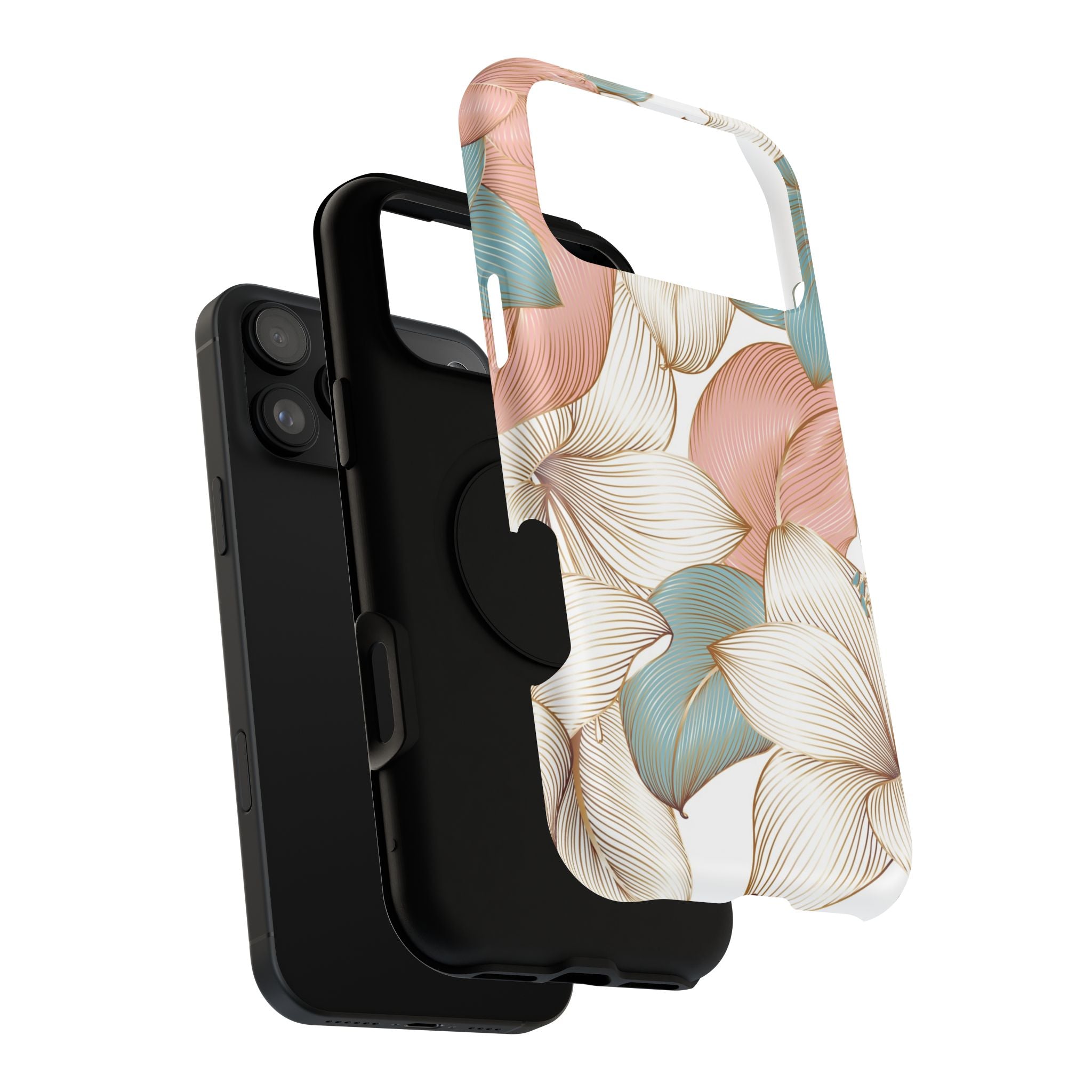 Decorative Phone Cases, Floral Impact-Resistant