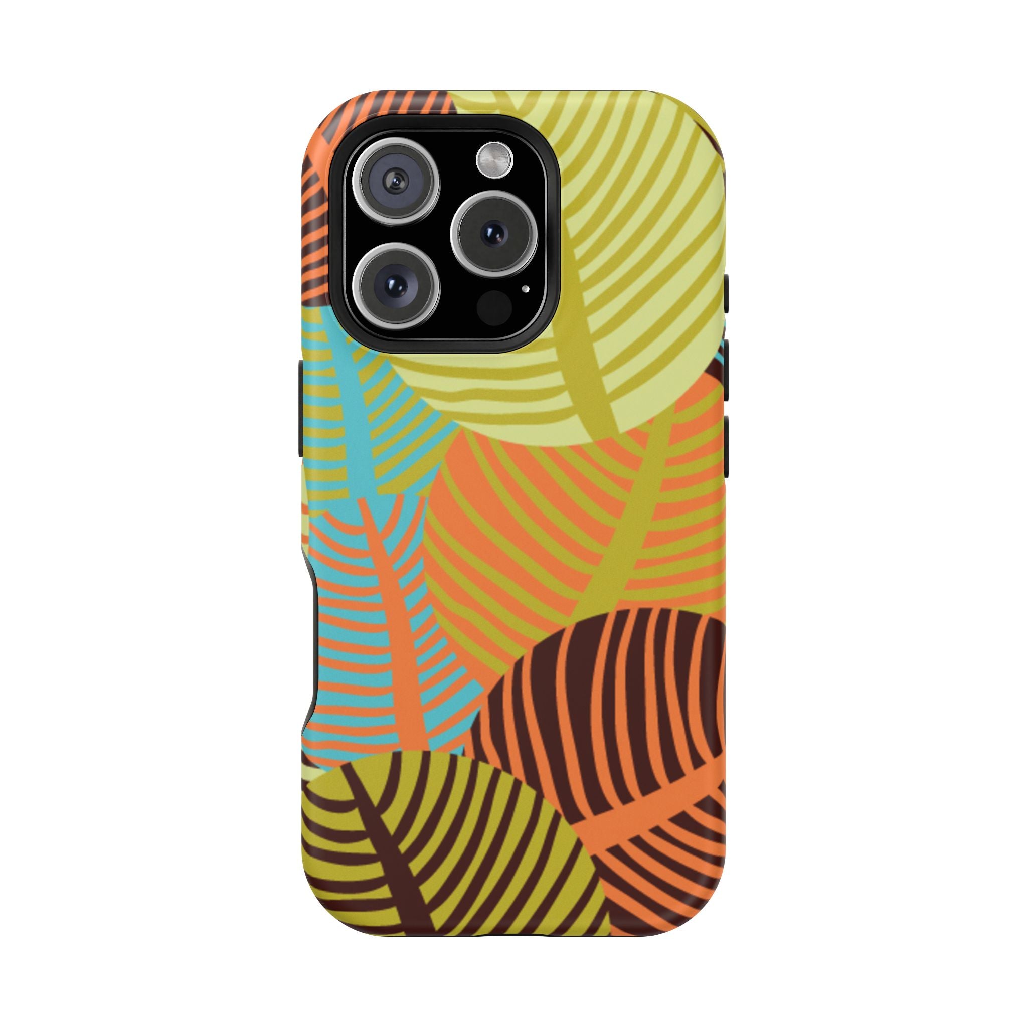 Vibrant Leafy Phone Impact-Resistant Case