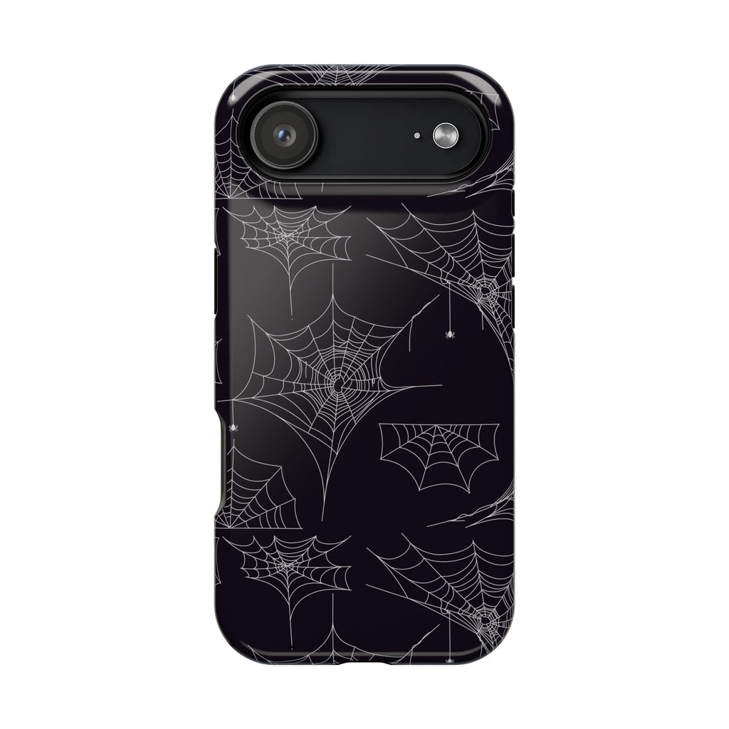 Spider Web Gothic Halloween Protective Cover for iPhones and Galaxy Phones