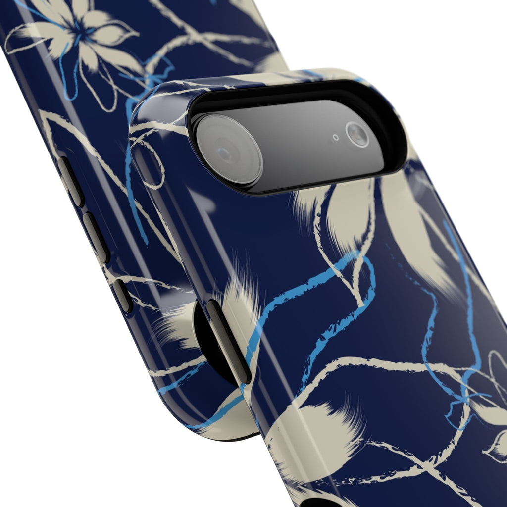 Floral Impact-Resistant Phone Case, Durable
