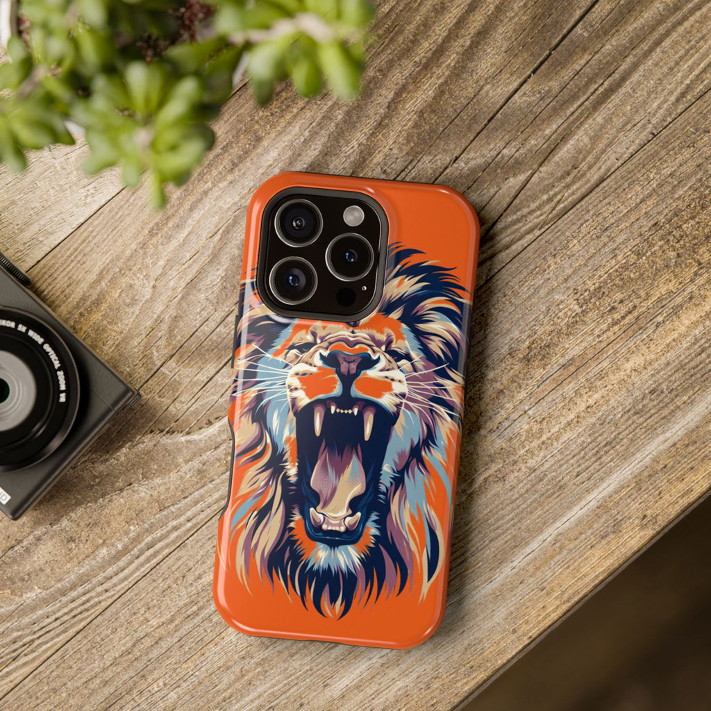 Wild Roar Lion Impact Resistant Phone Case