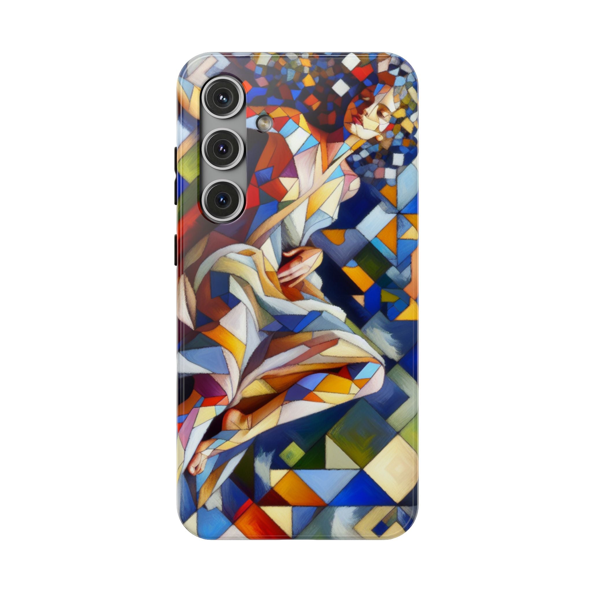 Impact Resistant Phone Case - Beautiful Woman Abstract Design