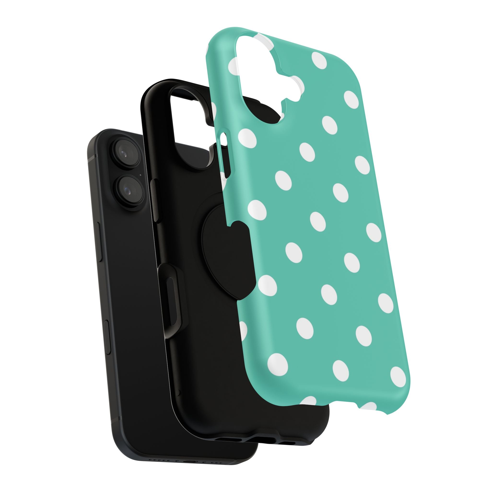 Polka Dot Impact-Resistant Phone Case