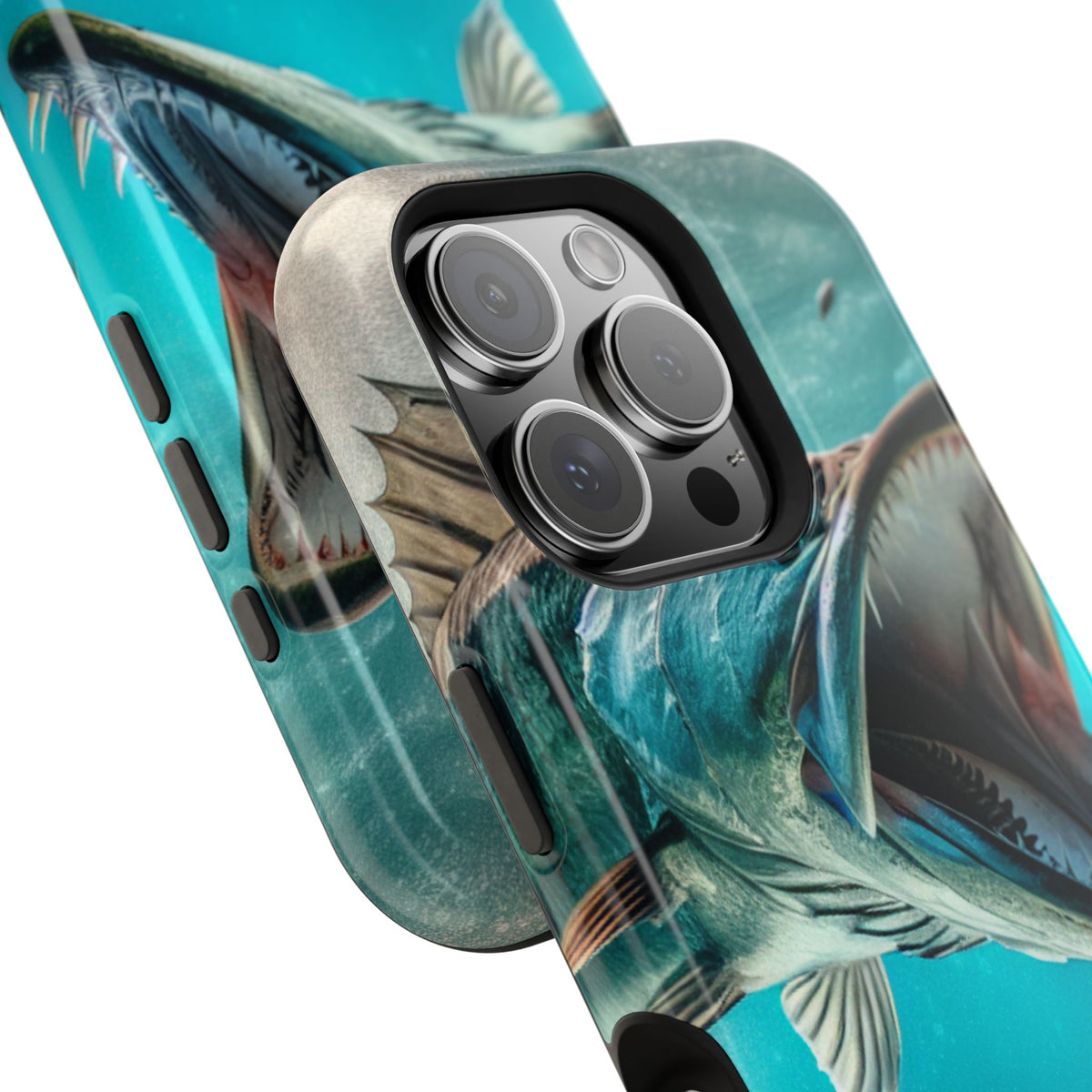 Phone Case — Realistic Barracuda Underwater Impact-Resistant Phone Case