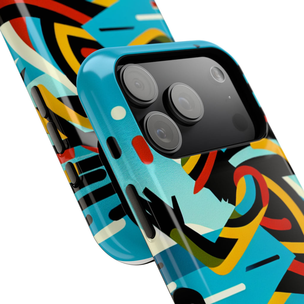 Vibrant Tribal Runner Impact Resistant Phone Case