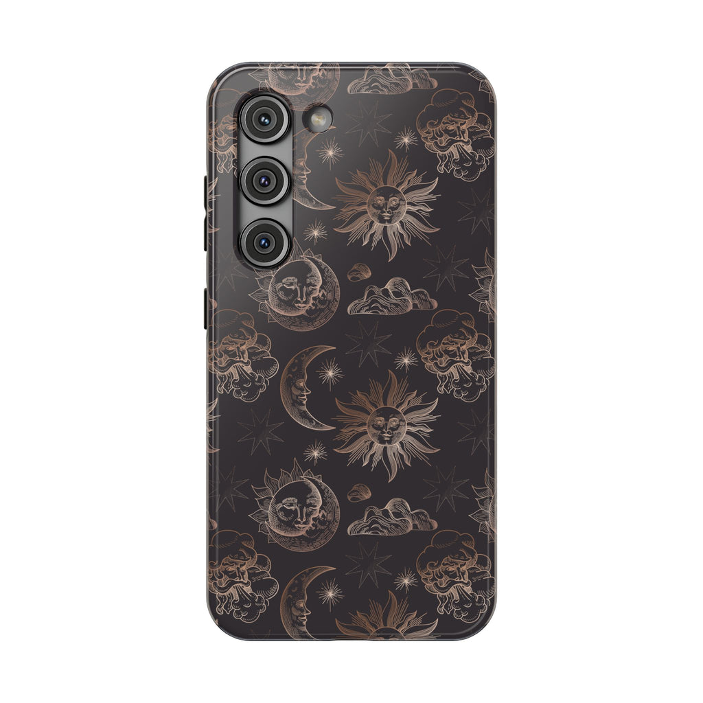 Astrology Moon & Sun Impact-Resistant Phone Case