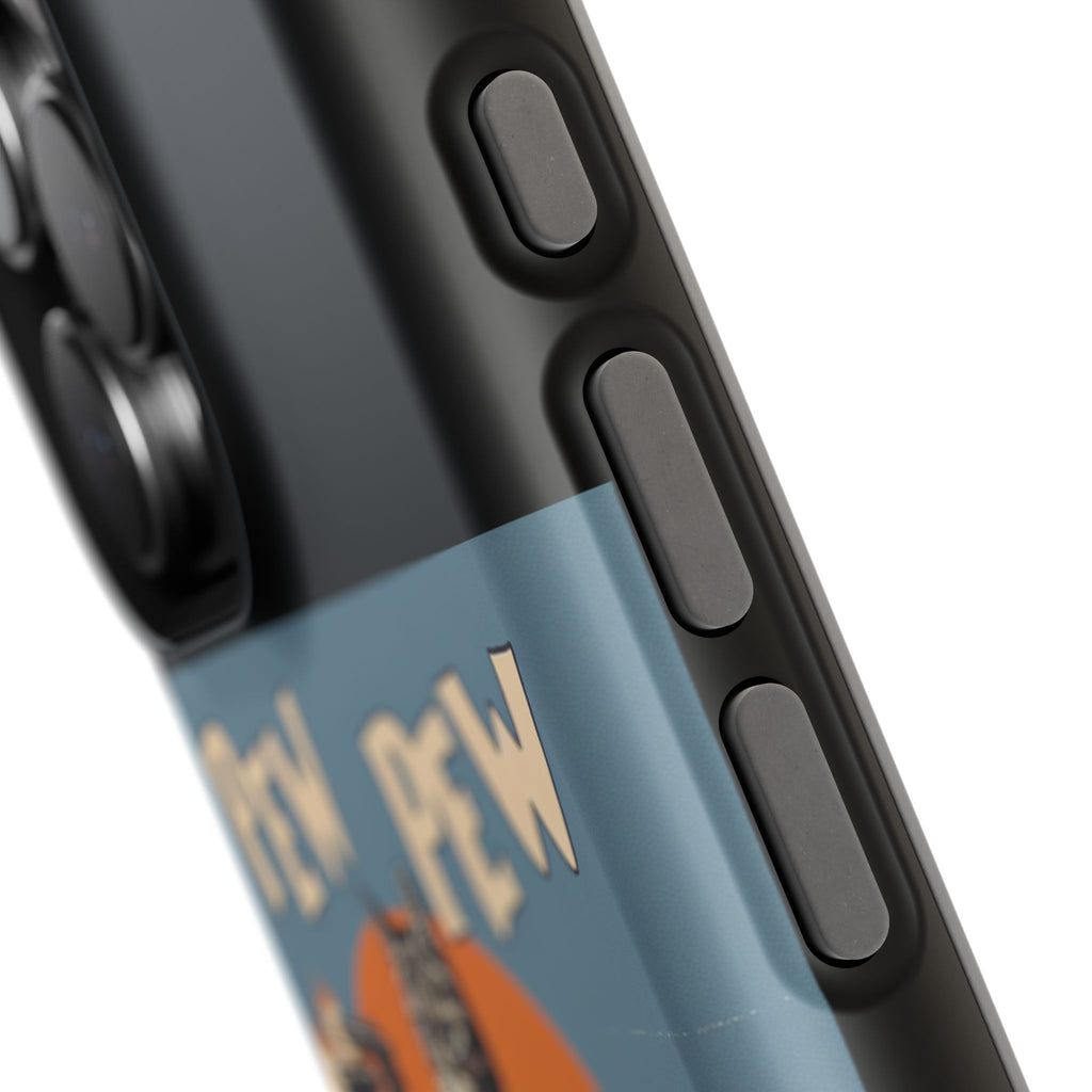 Impact Resistant Phone Case - Pew Pew Kitty