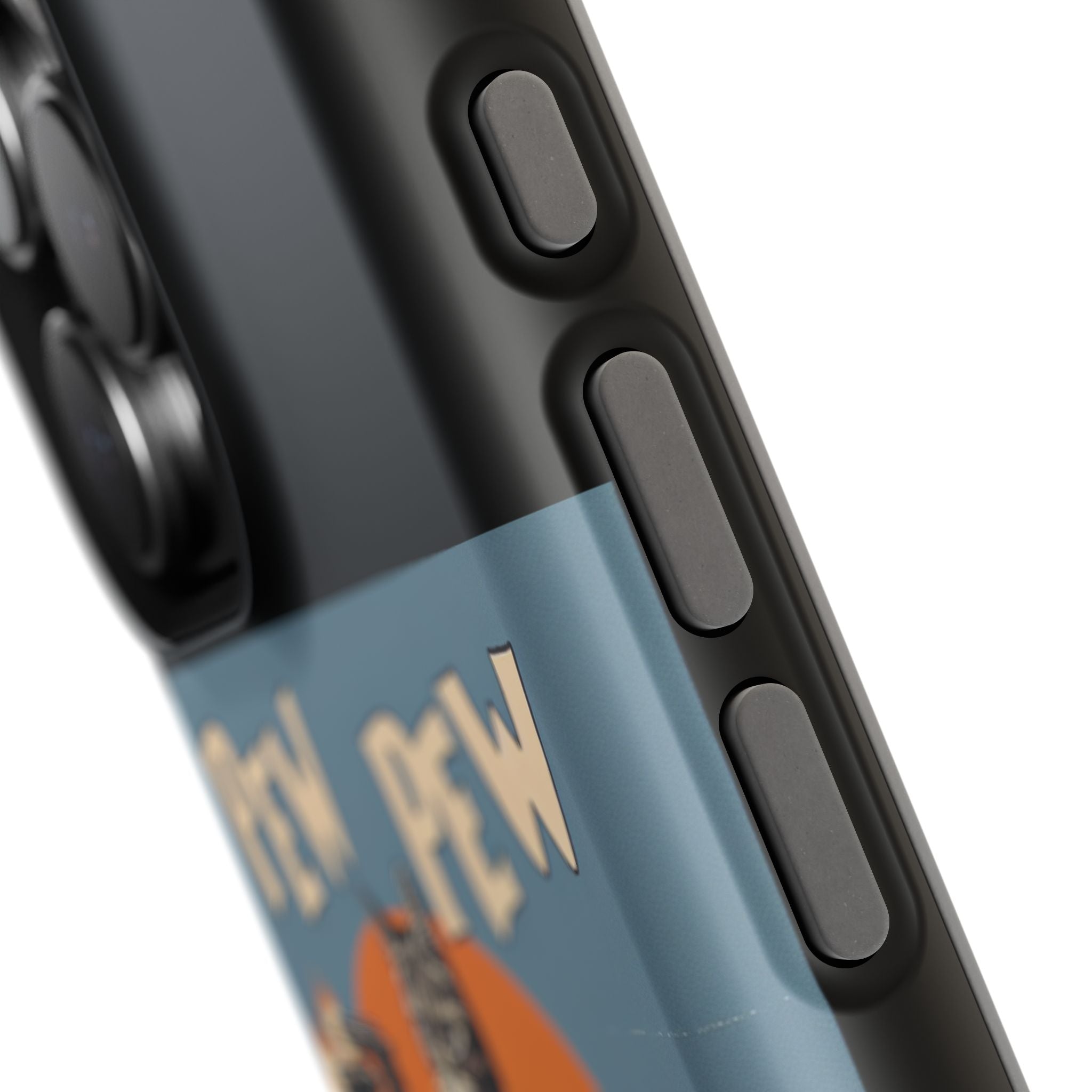 Impact Resistant Phone Case - Pew Pew Kitty