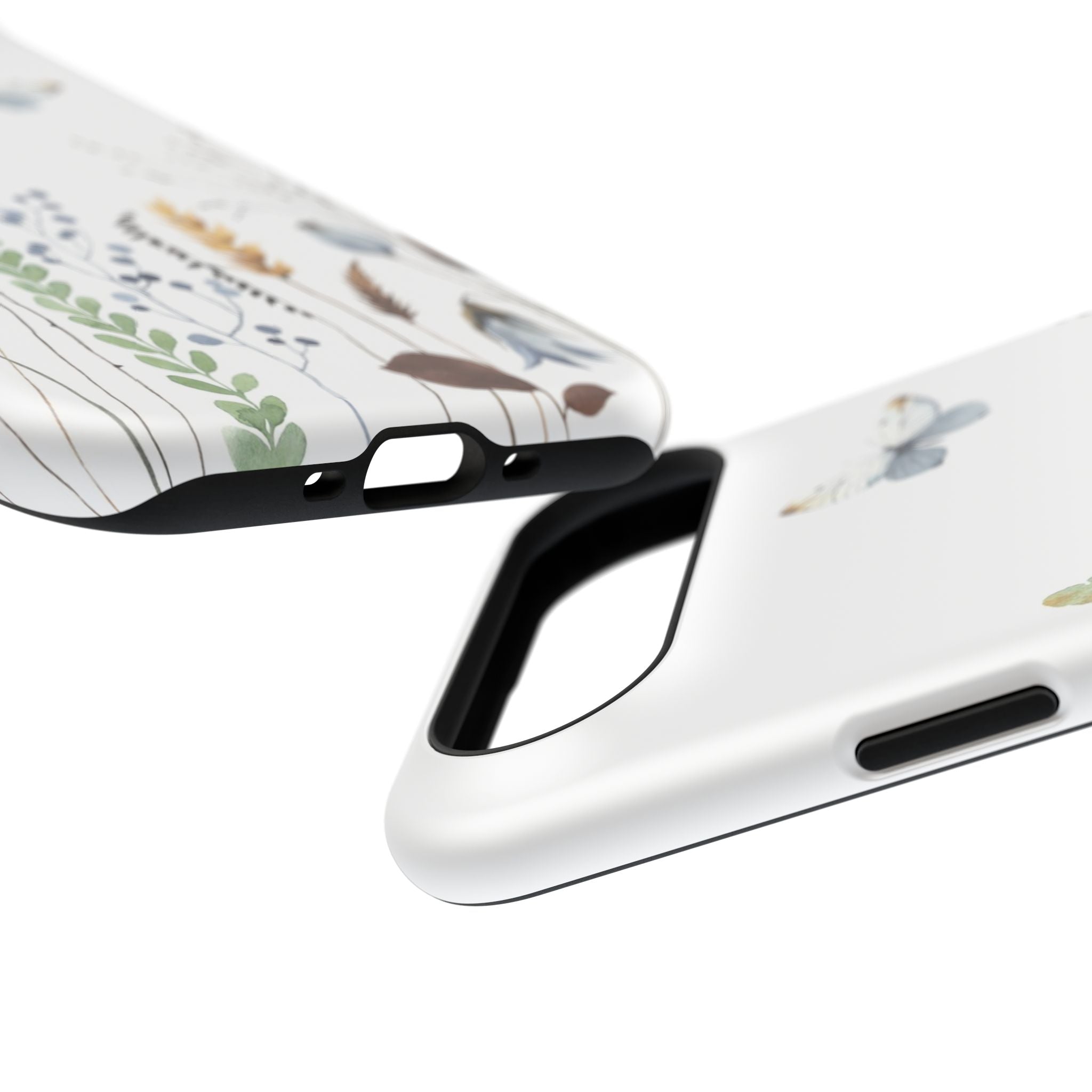 Floral Impact-Resistant Phone Case