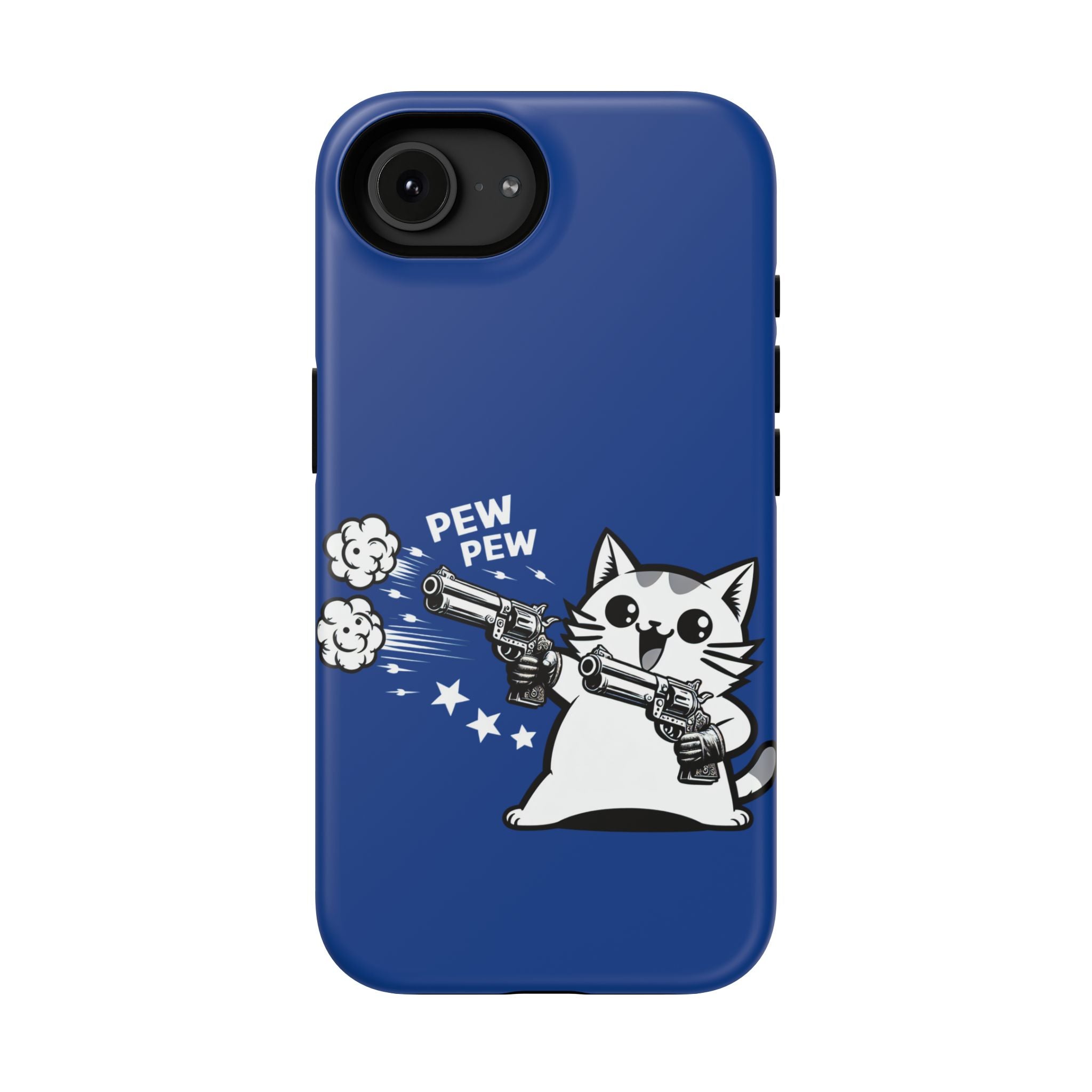 Kitty Pew Pew Impact Resistant Phone Case