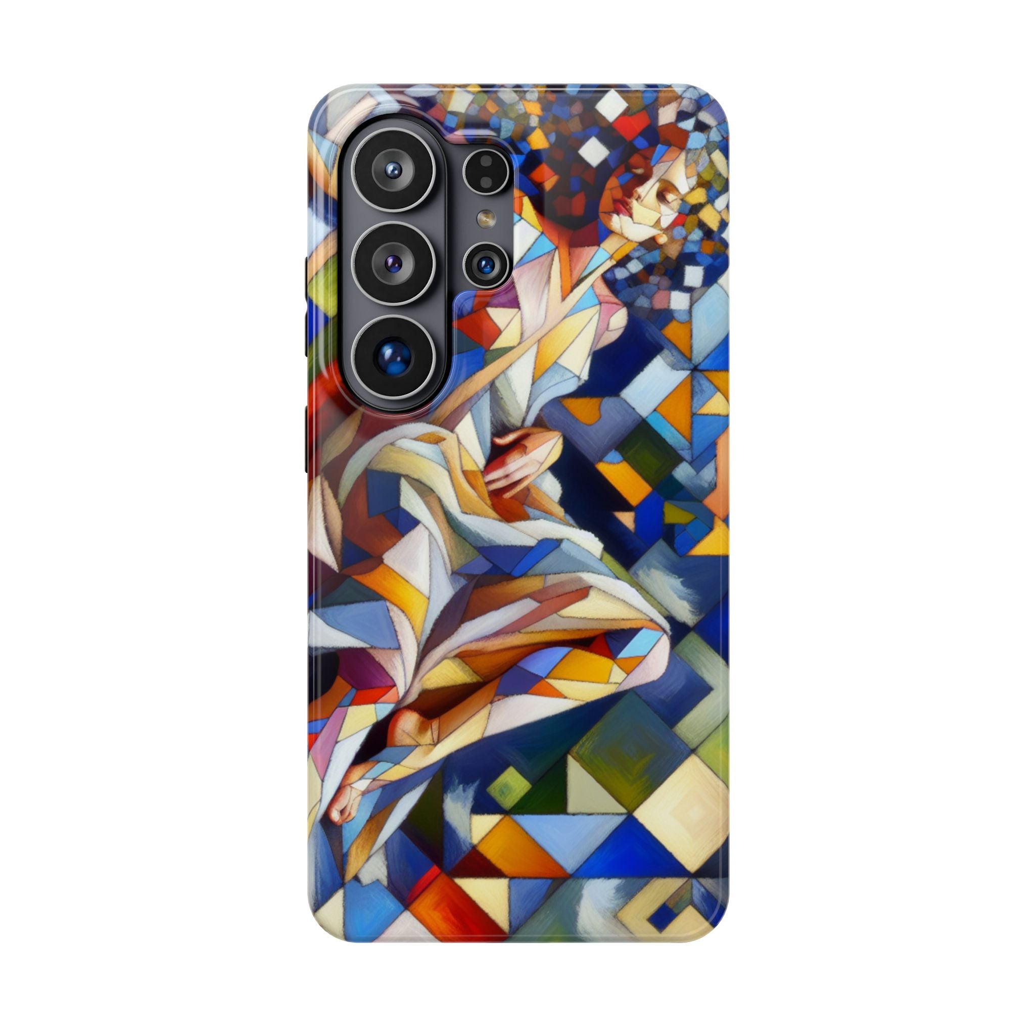 Impact Resistant Phone Case - Beautiful Woman Abstract Design