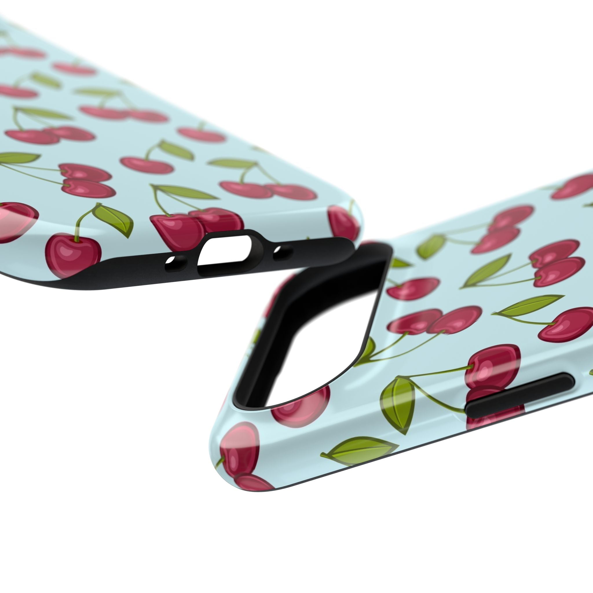 Cherry Pattern Phone Case, Cute Cherry