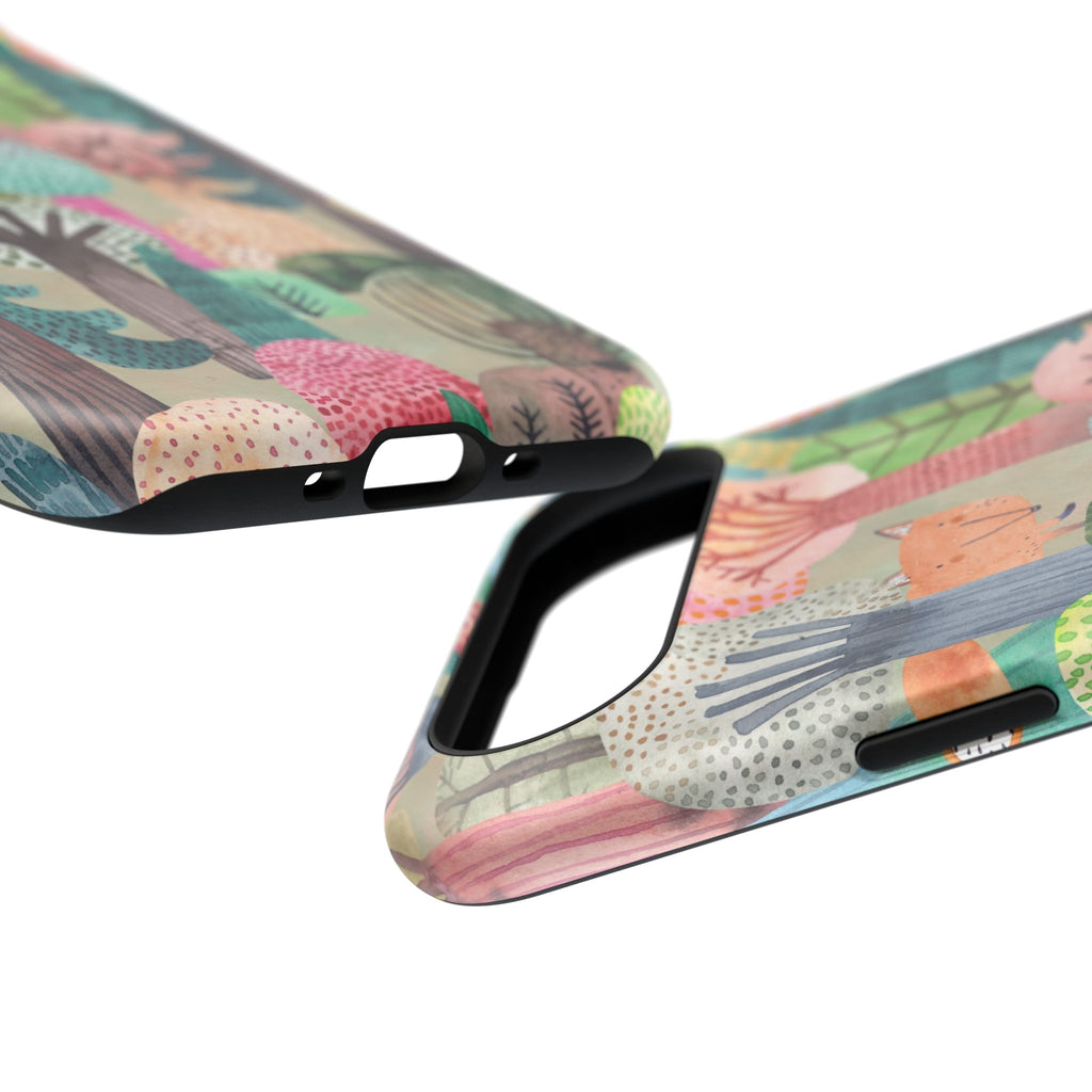 Whimsical Forest Phone Case - Impact-Resistant