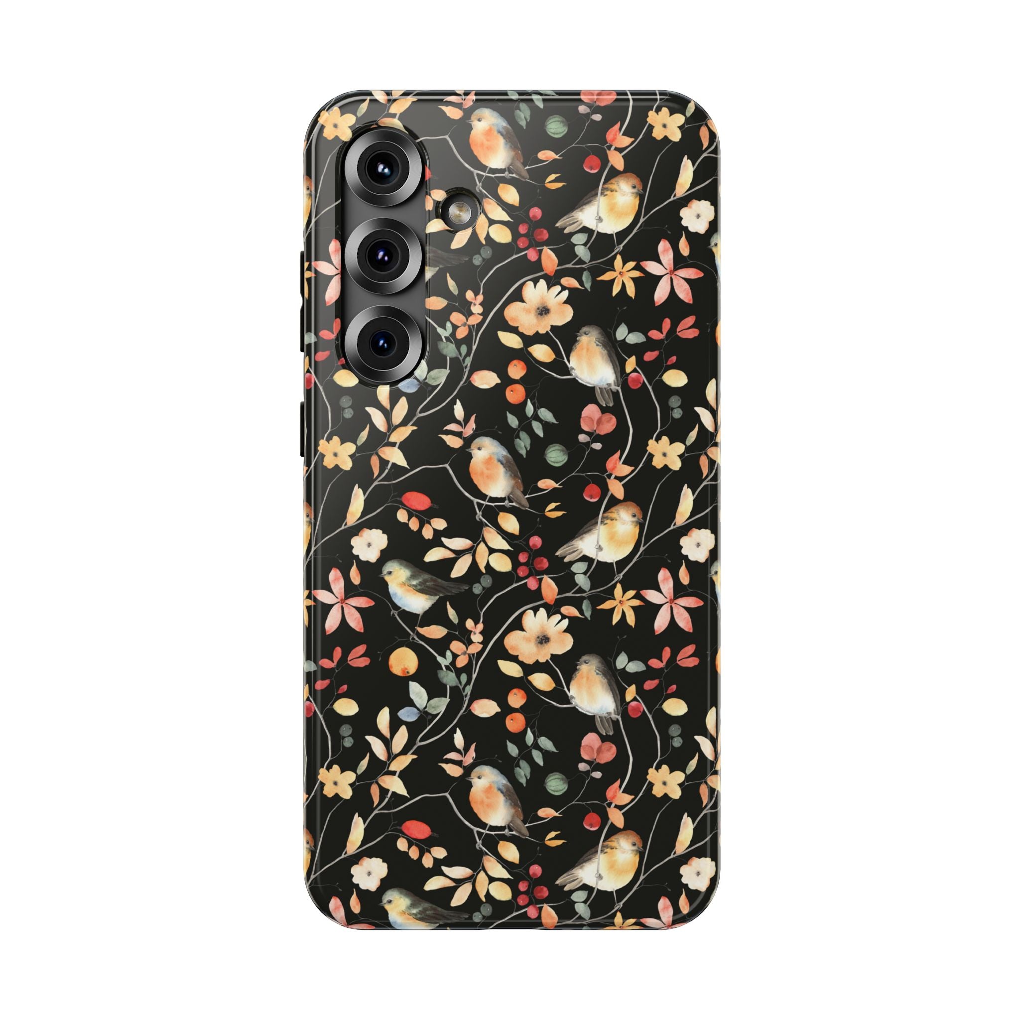 Floral Impact-Resistant Phone Case