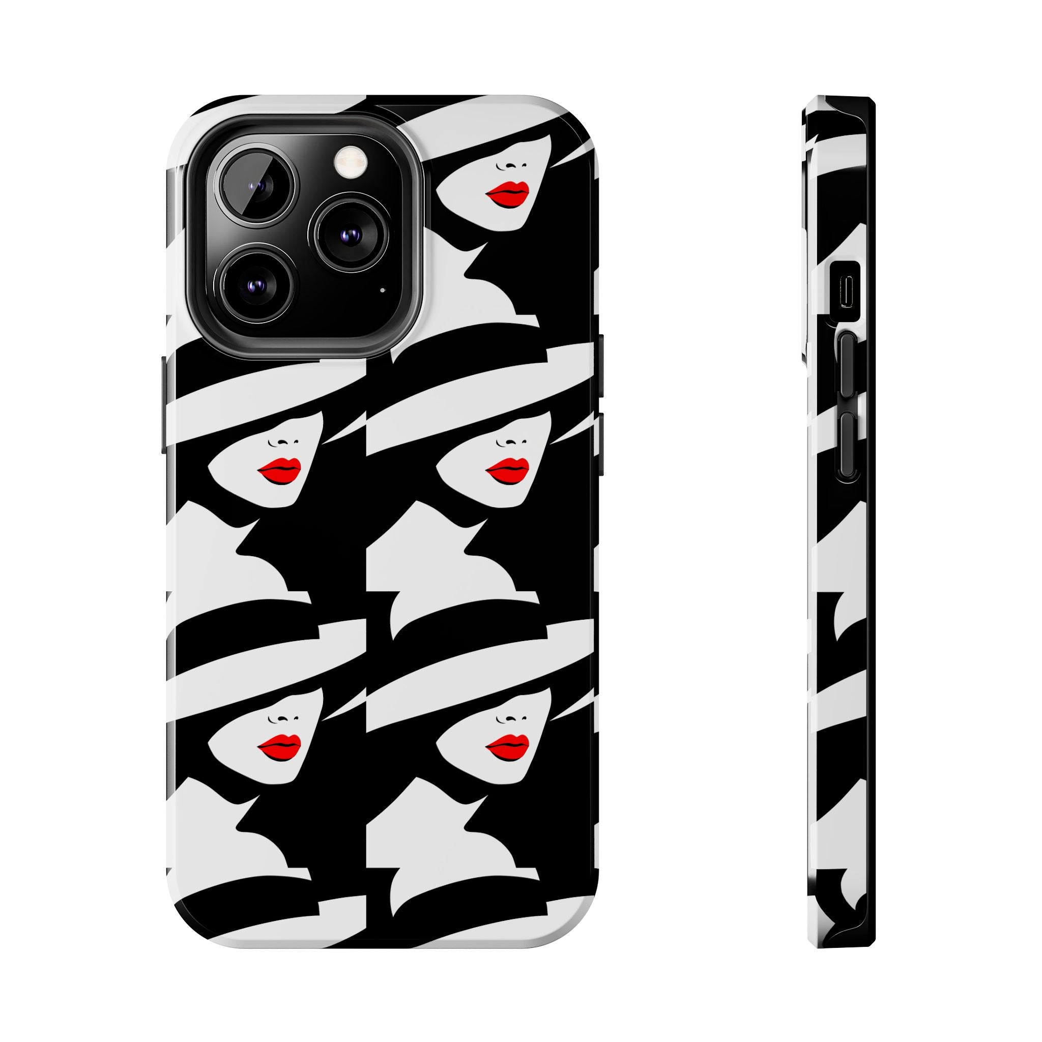 Retro Chic Tough Phone Case