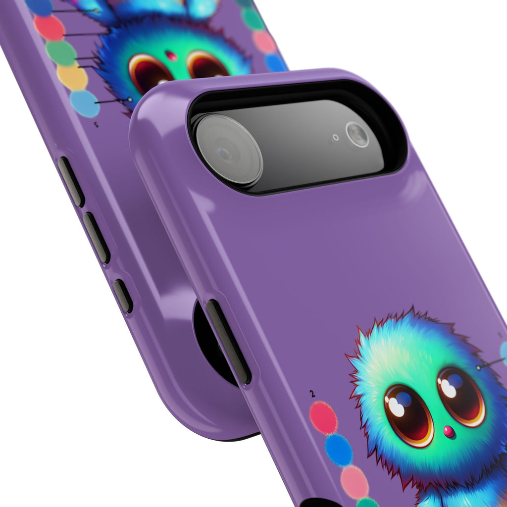 Colorful Cute Monster Impact Resistant Phone Case