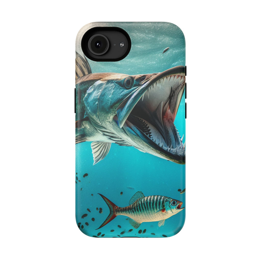 Phone Case — Realistic Barracuda Underwater Impact-Resistant Phone Case