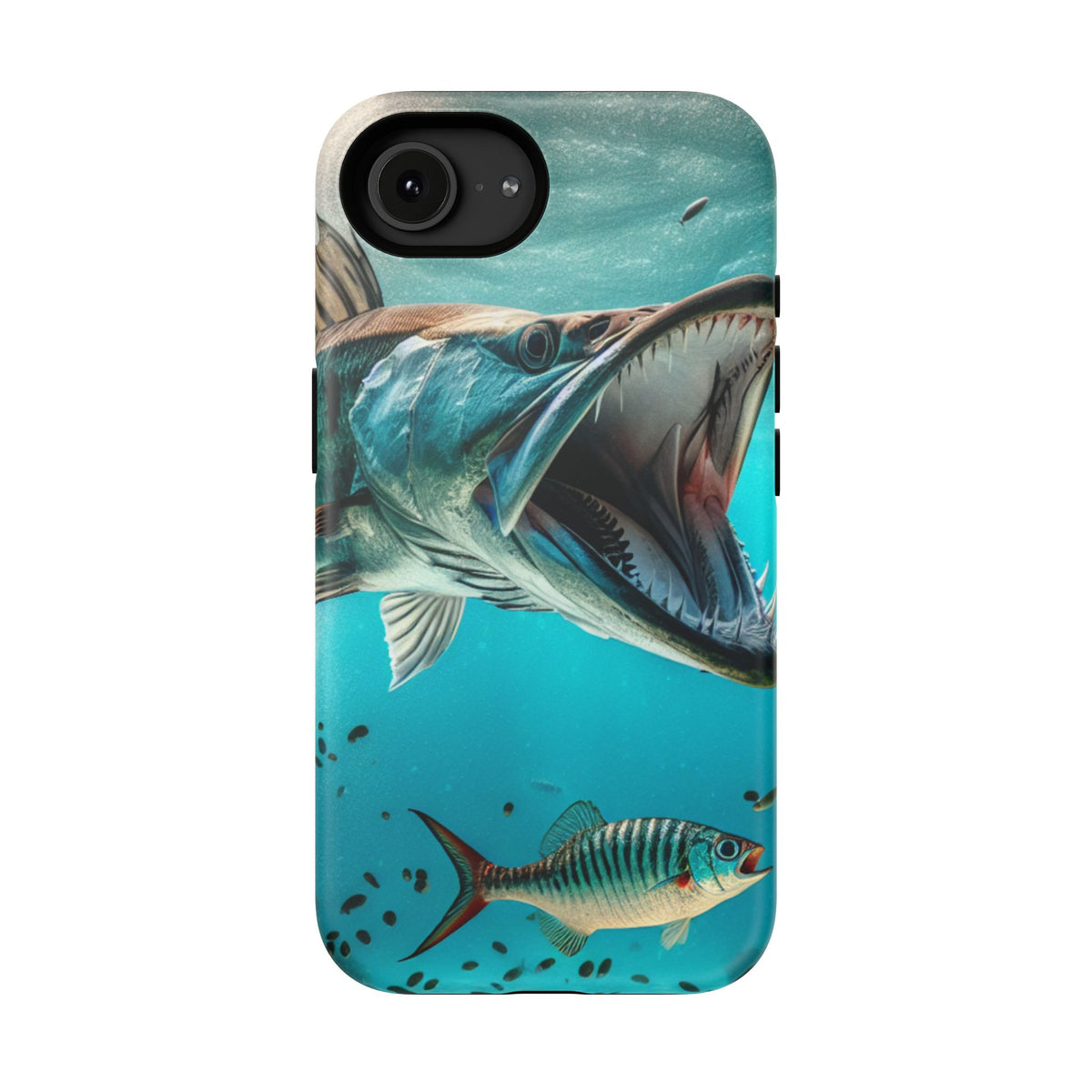 Phone Case — Realistic Barracuda Underwater Impact-Resistant Phone Case