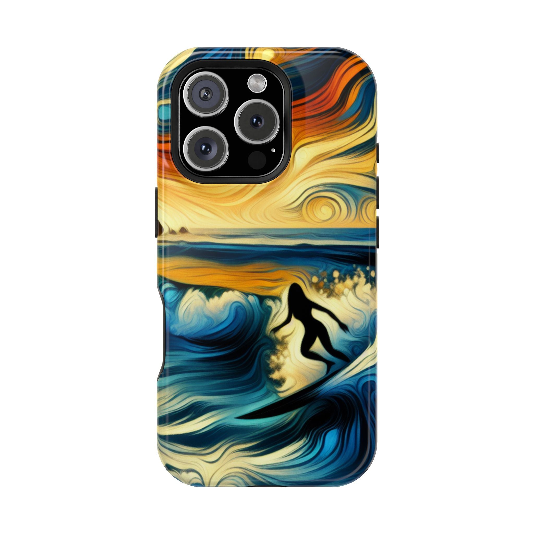 Phone Case - Surfing Girl Impact Resistant