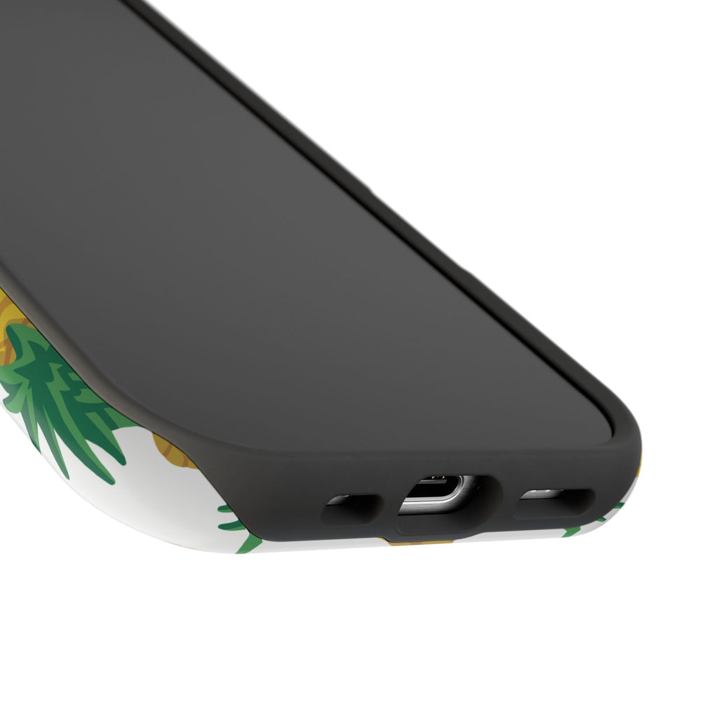 Pineapple Print Phone Case - Impact-Resistant