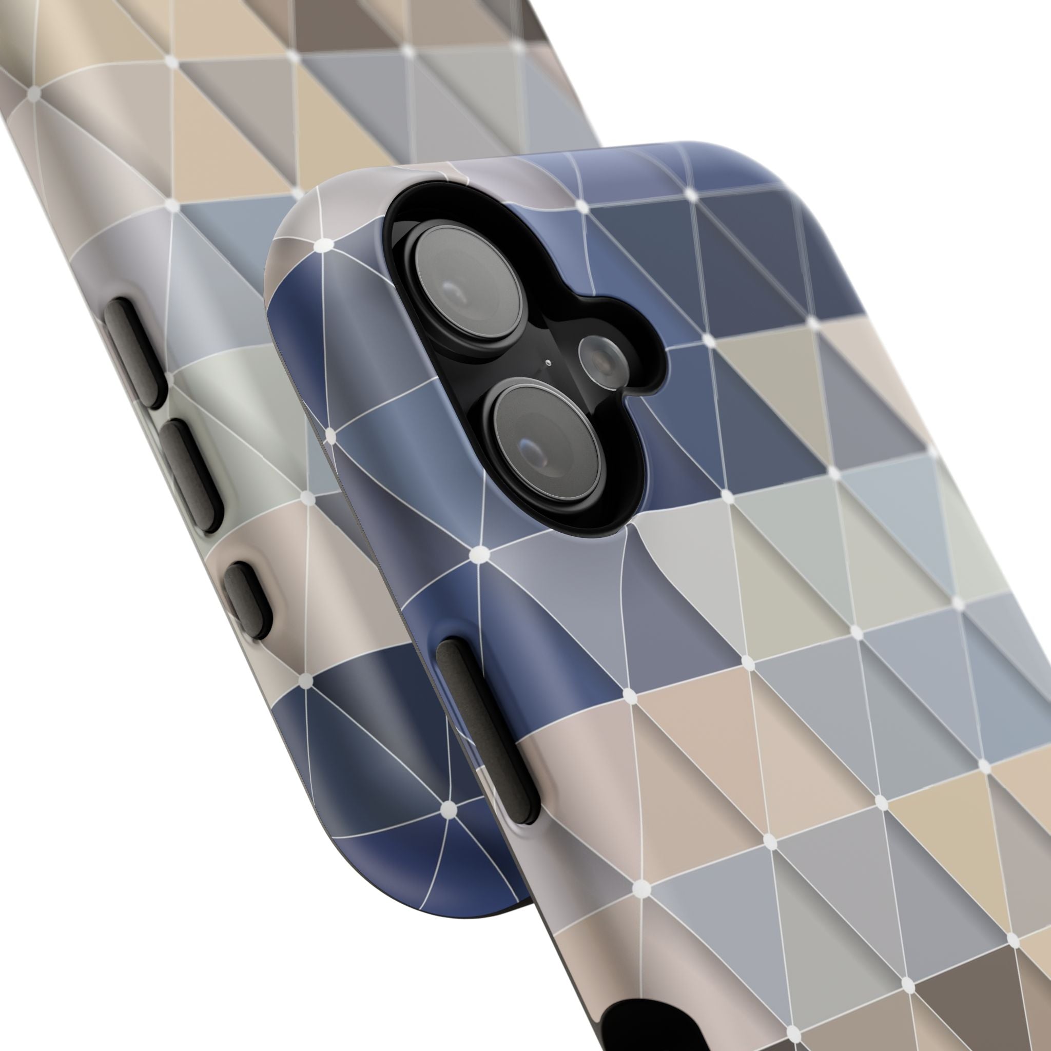 Geometric Phone Case - Stylish Impact-Resistant