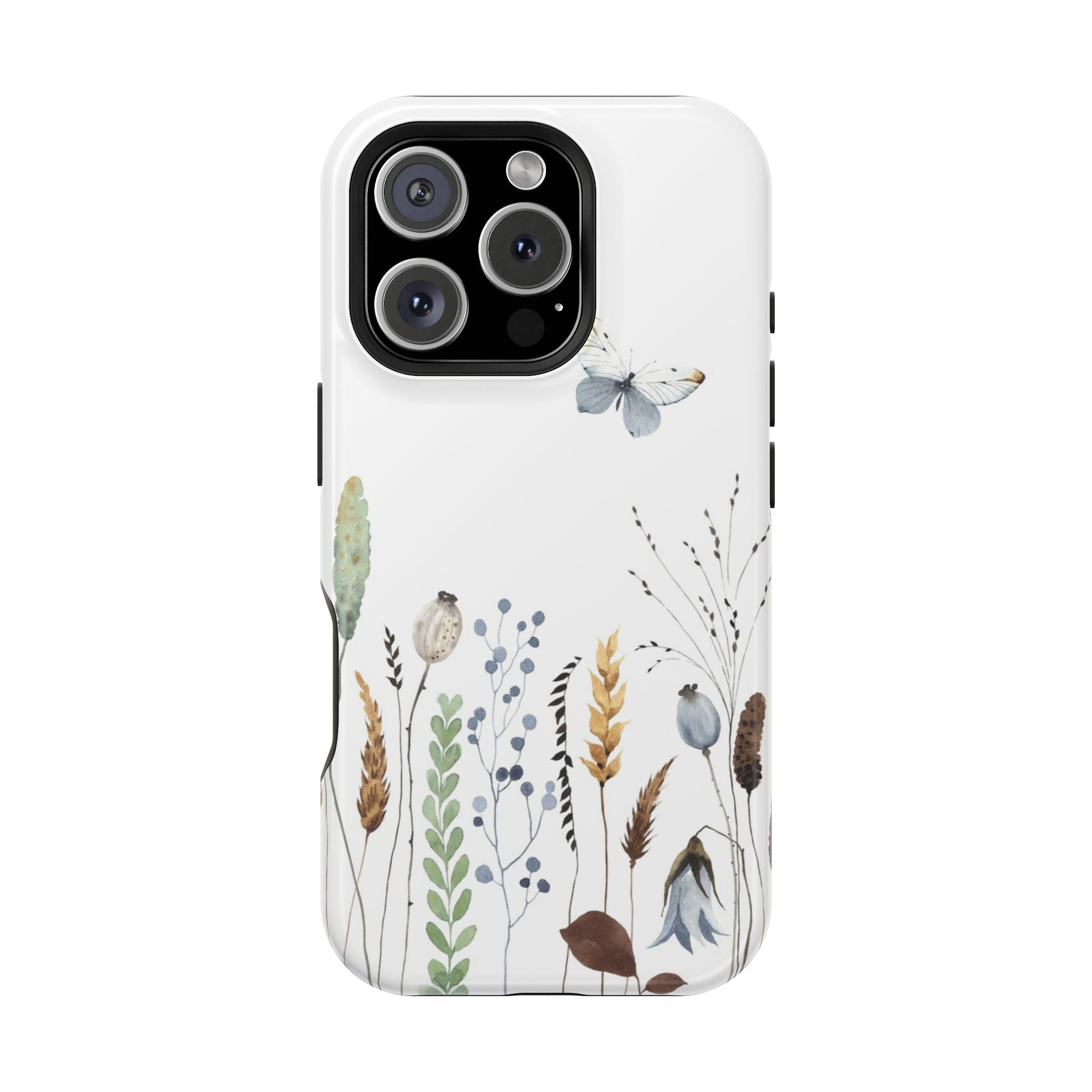 Floral Impact-Resistant Phone Case