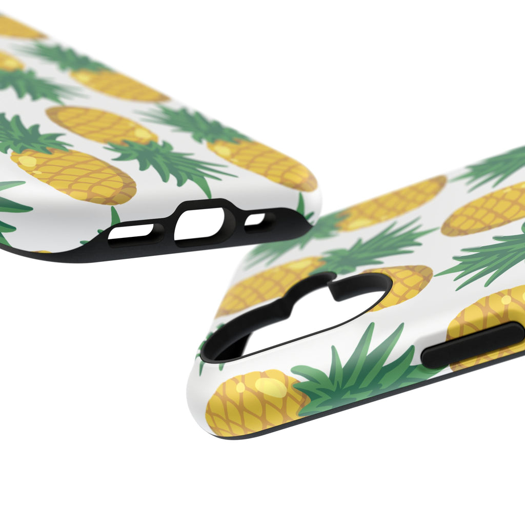 Pineapple Print Phone Case - Impact-Resistant