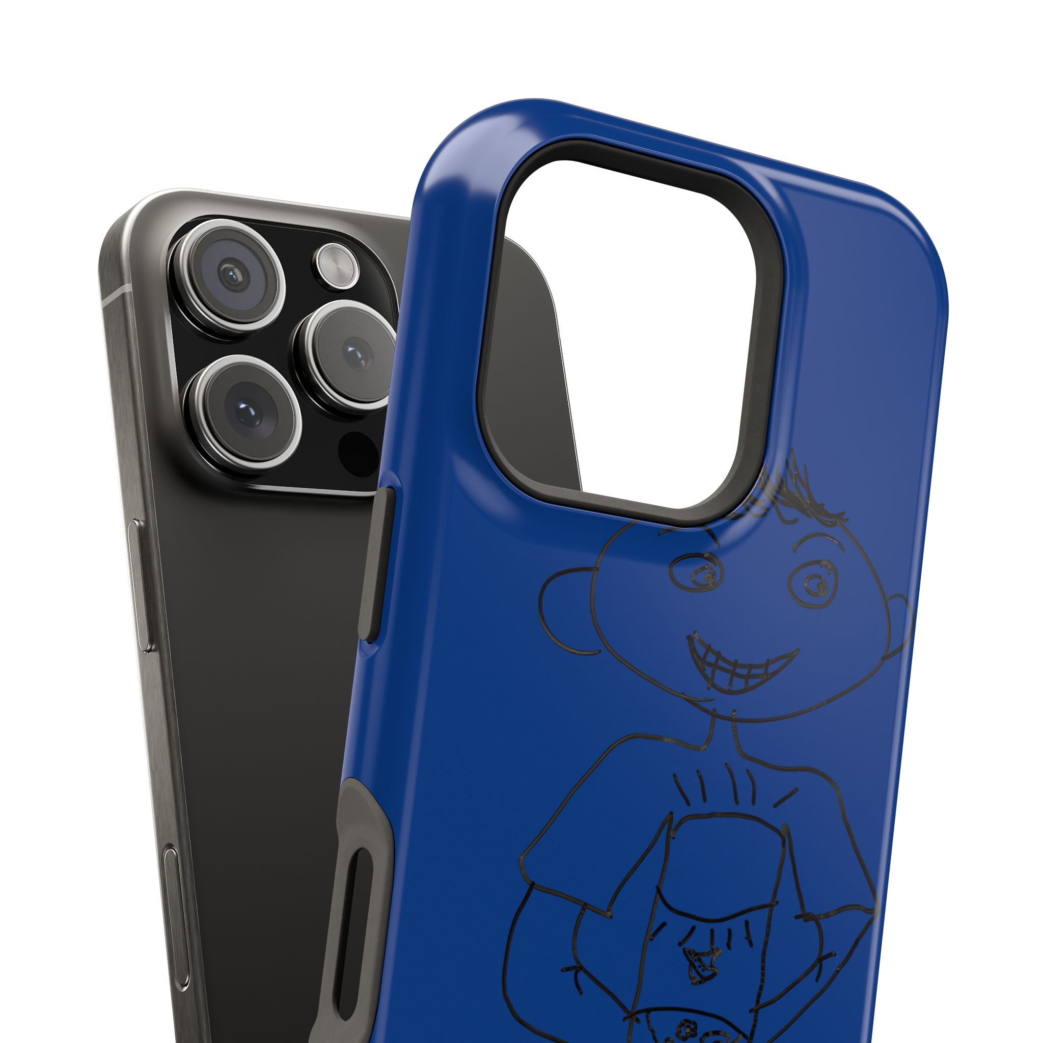 Kid's Drawing Impact Resistant Tough Phone Case