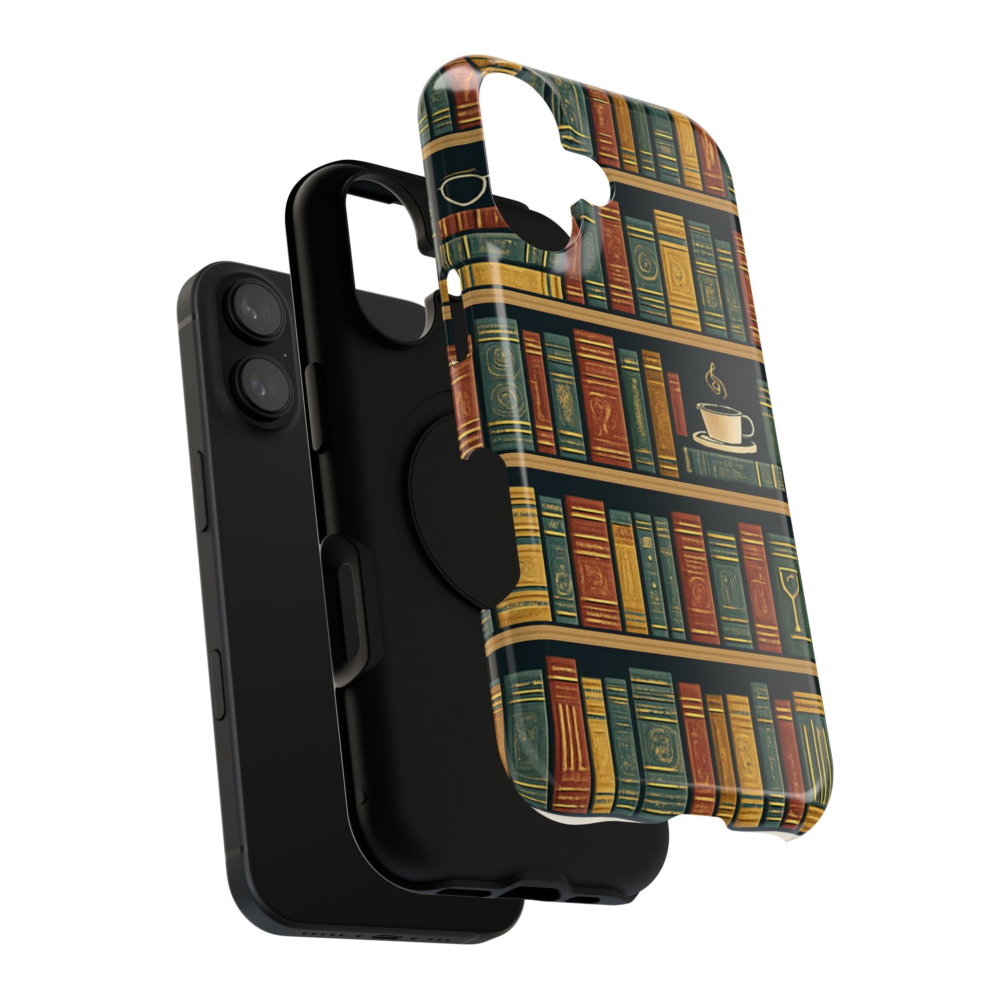 Bookshelf Impact-Resistant Phone Case